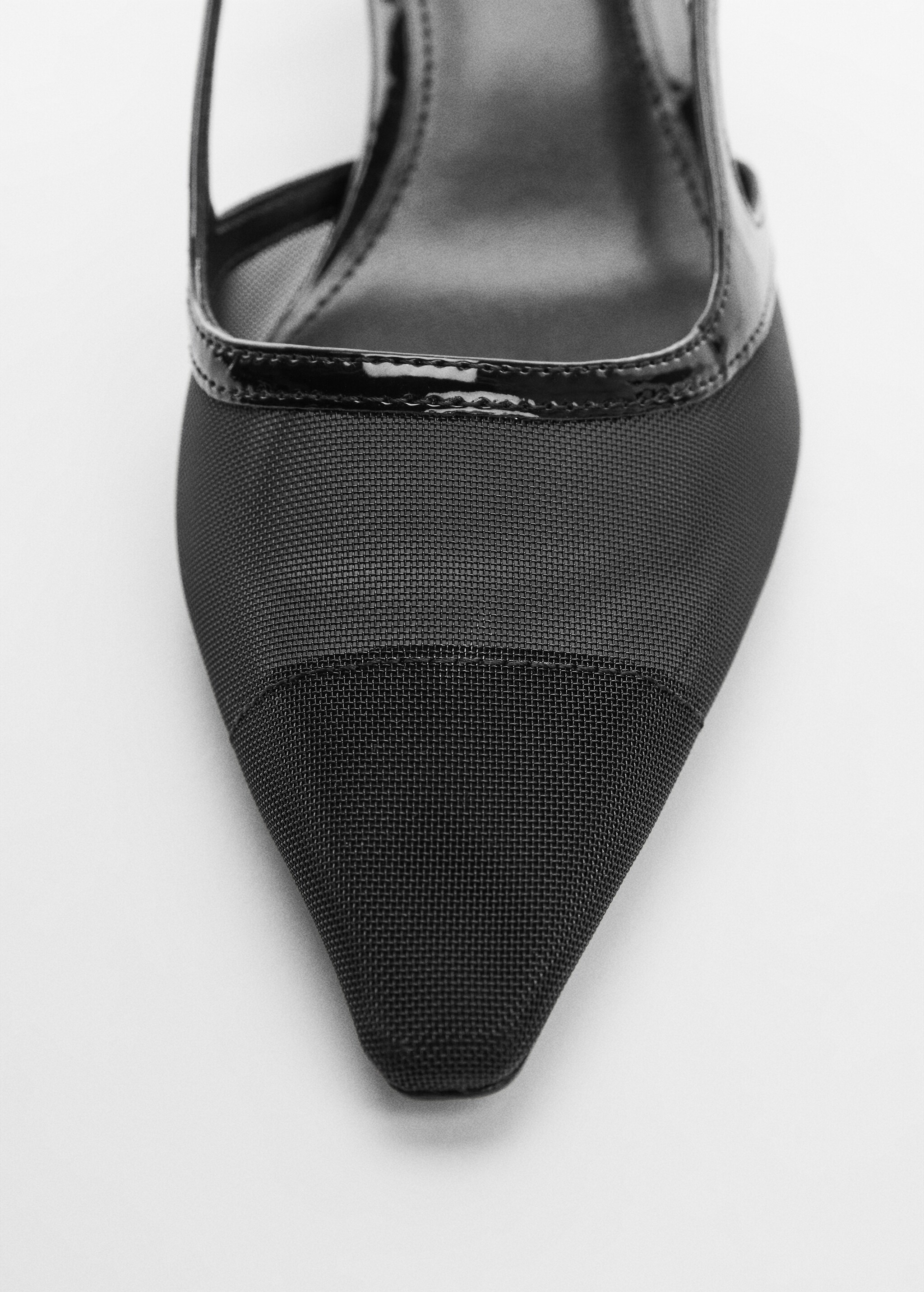 Fersenfreier Schuh mit Netz-Design - Detail des Artikels 1