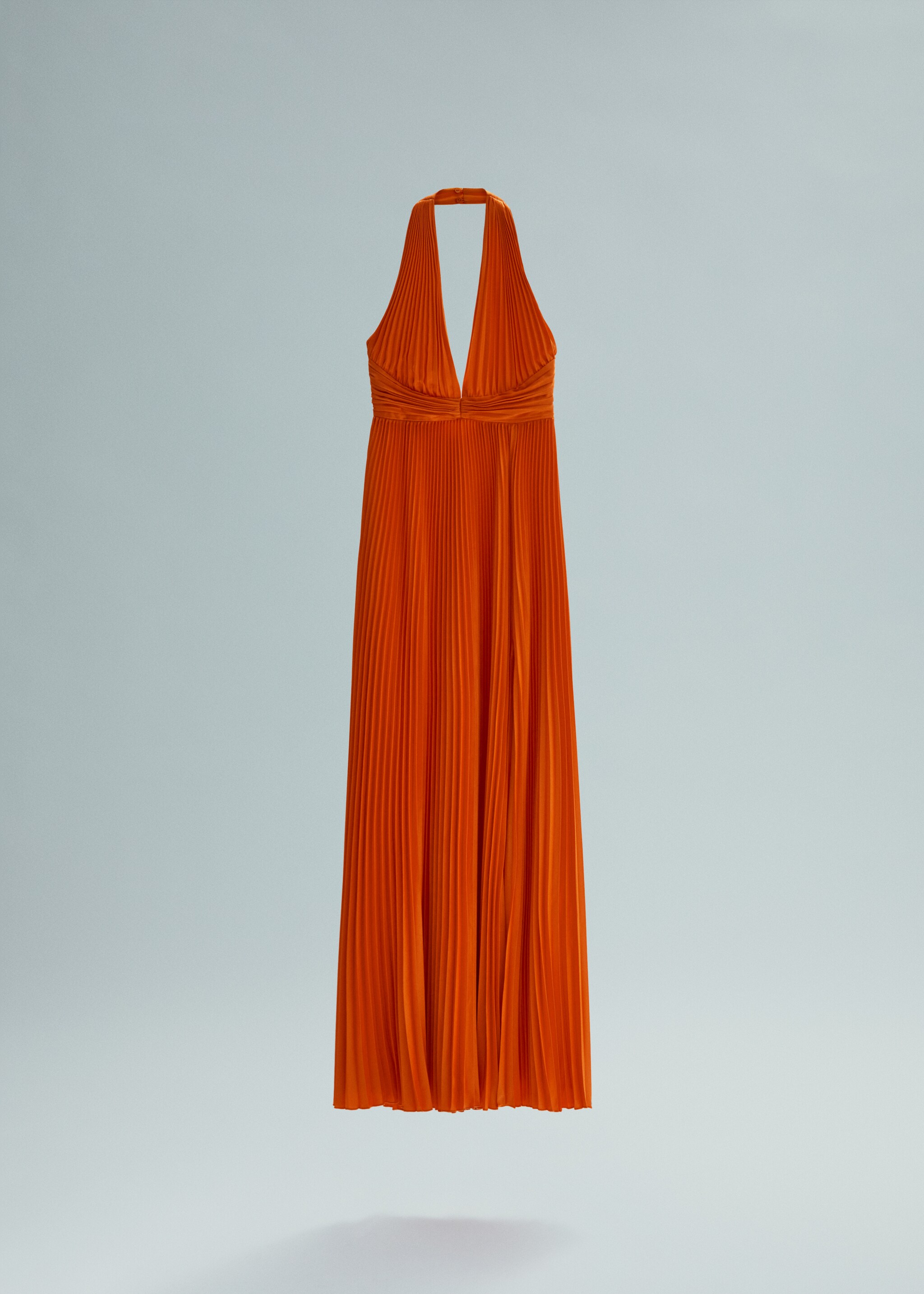 Pleated dress with knot detail - Article without model