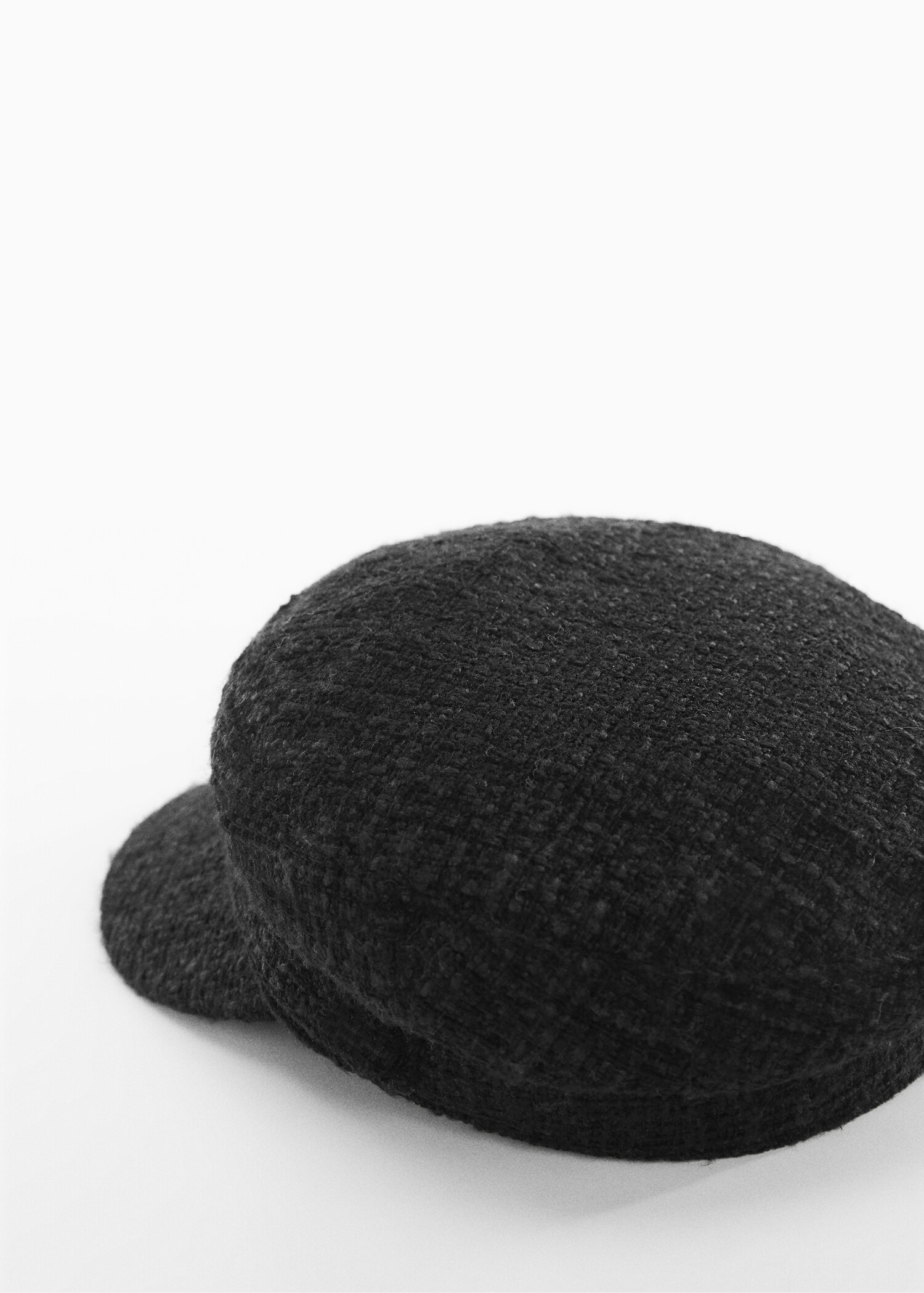 Casquette baker boy tweed - Plan moyen