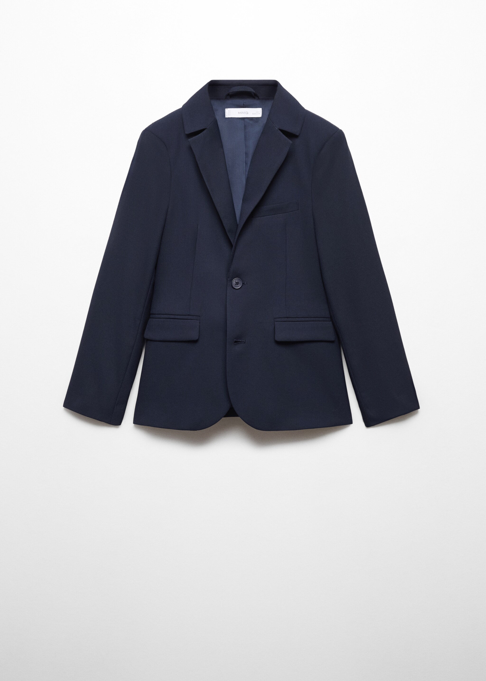 Slim-fit suit jacket - Article without model, Navy. Ref: 57095806-00.