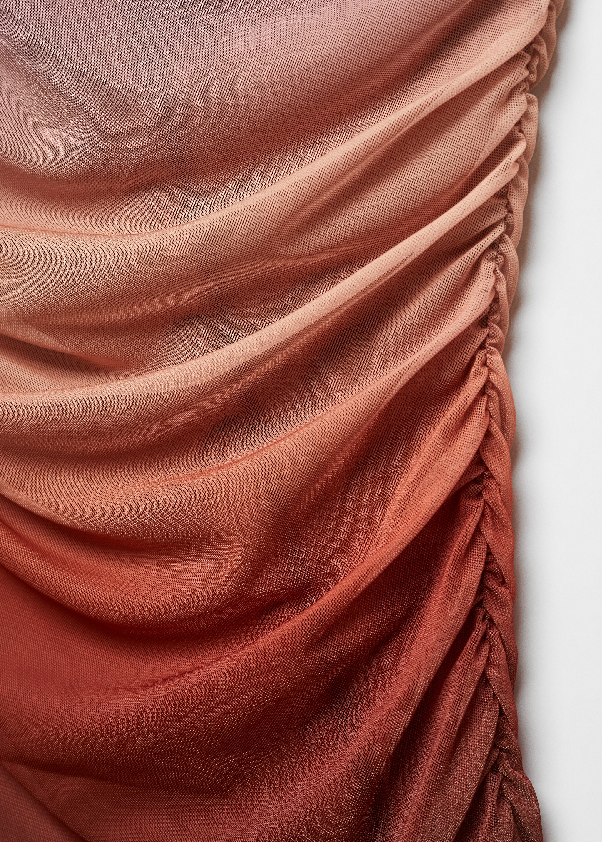 Gradient draped dress - Details of the article 8