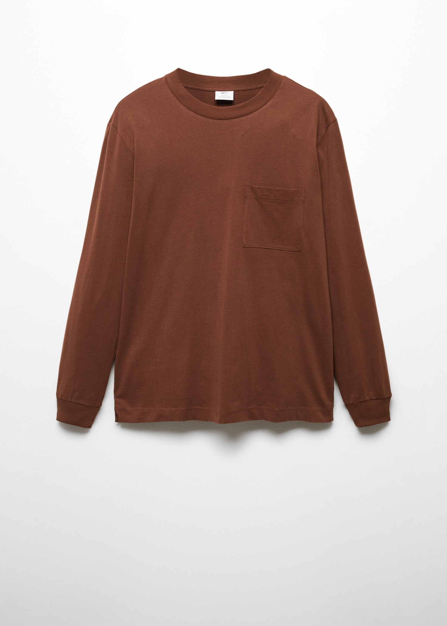 Long-sleeved t-shirt with pocket - Article without model