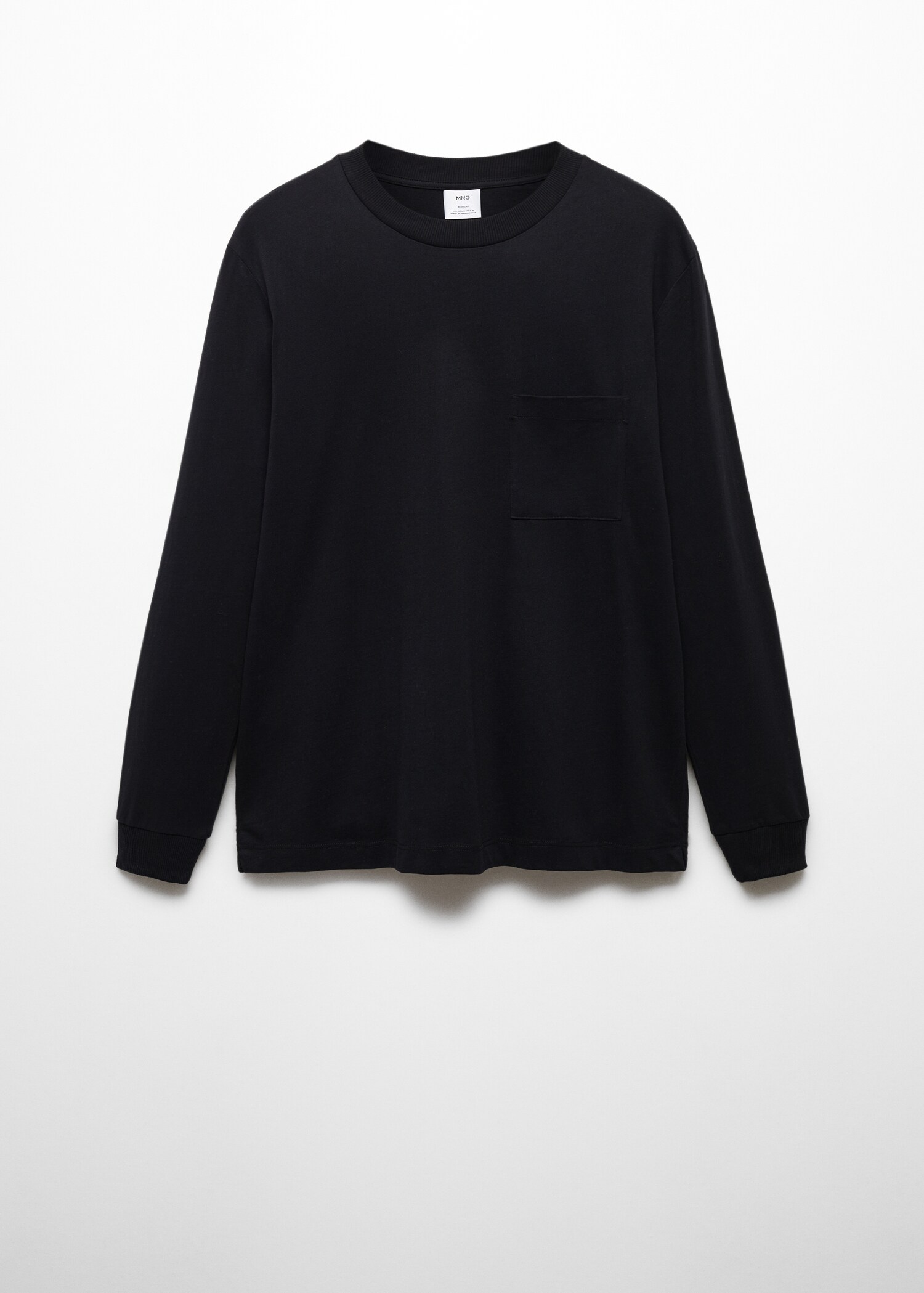 Long-sleeved t-shirt with pocket - Article without model