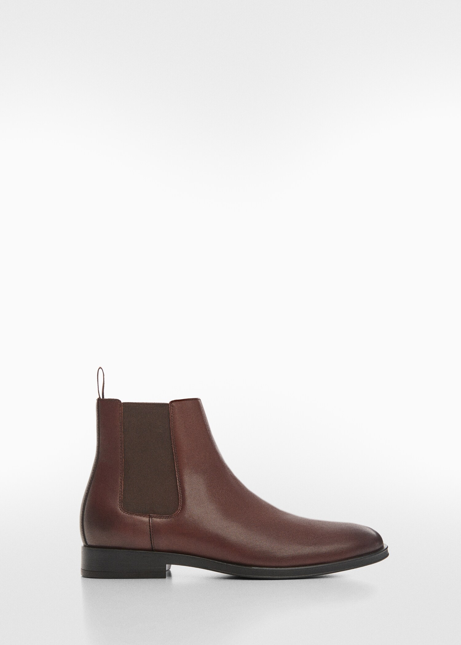 Polished leather chelsea boots - Article without model