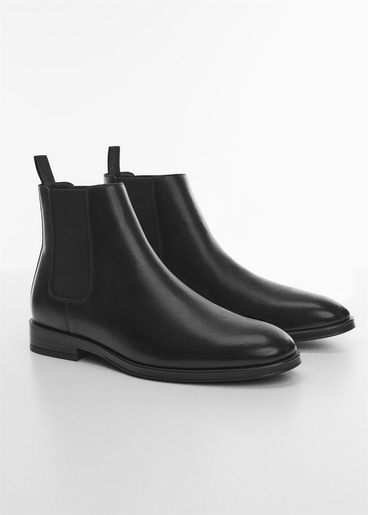 Chelsea boot van antic leer - Middenvlak