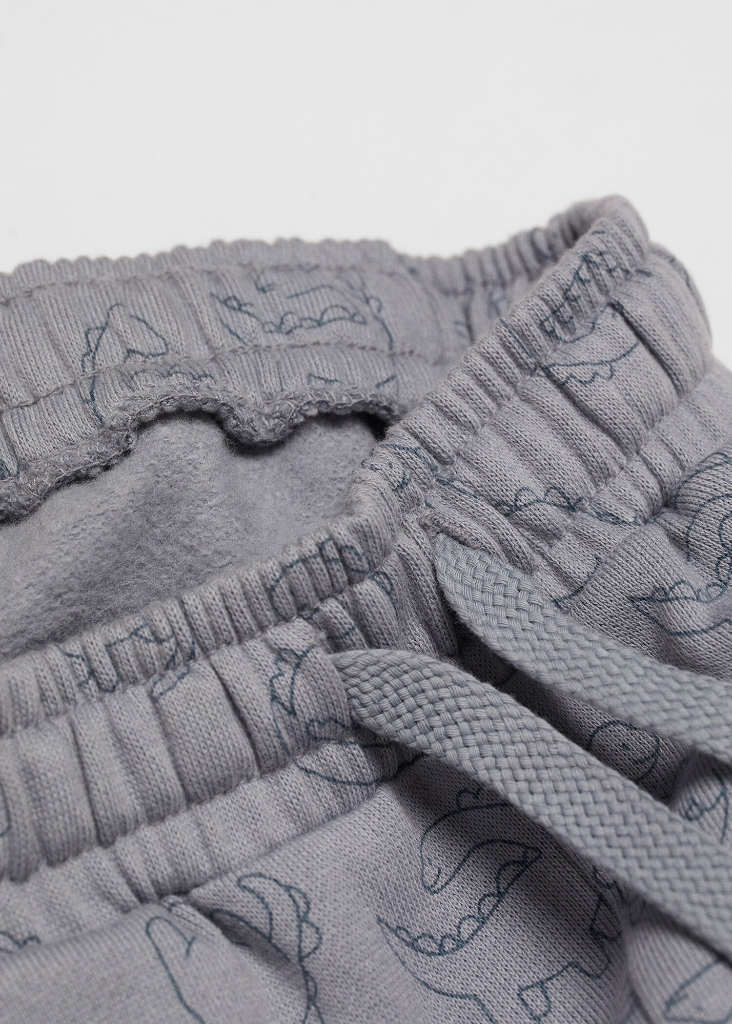 Calças jogger estampadas - Pormenor do artigo 0