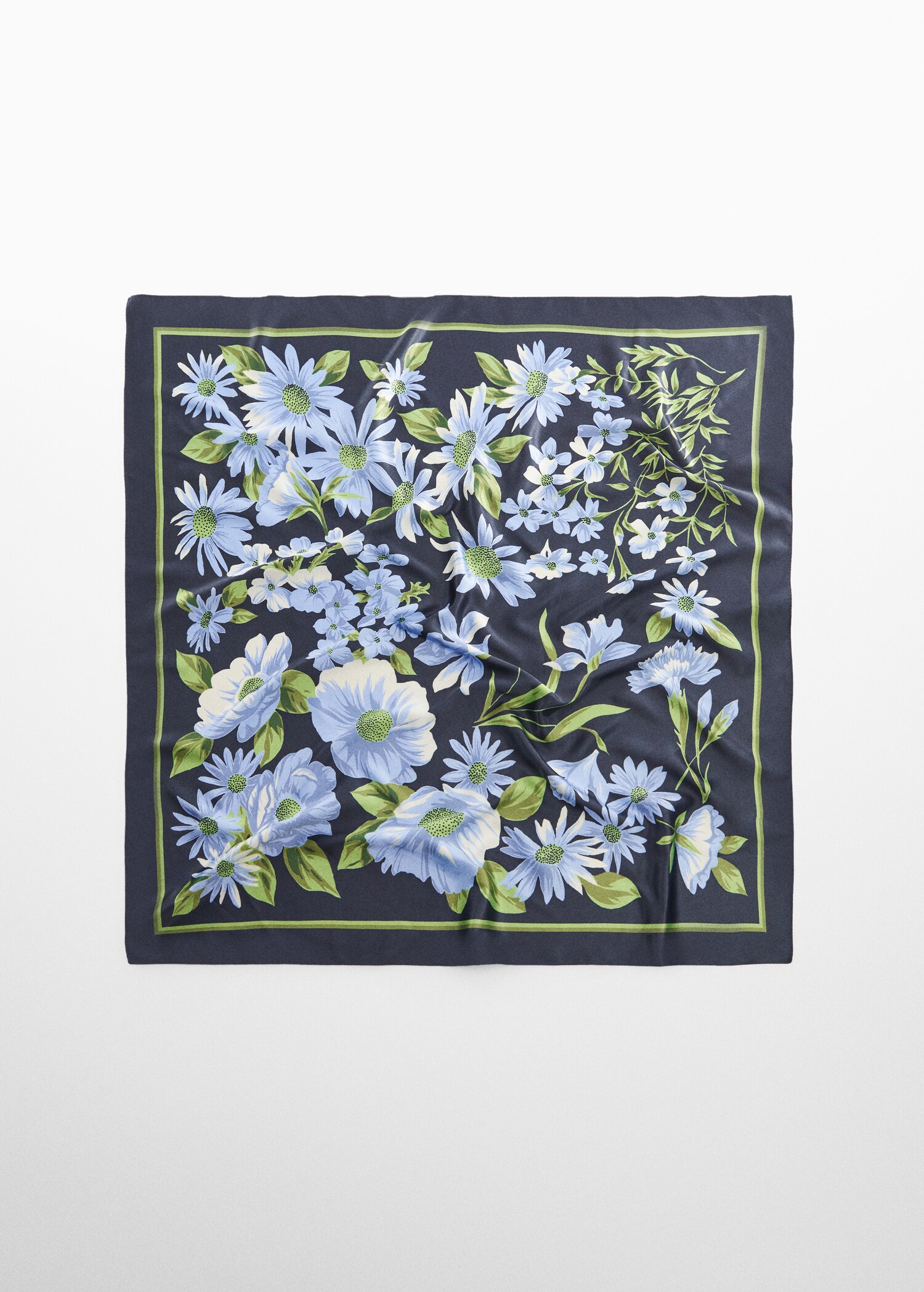 Foulard imprimé à fleurs - Article sans modèle