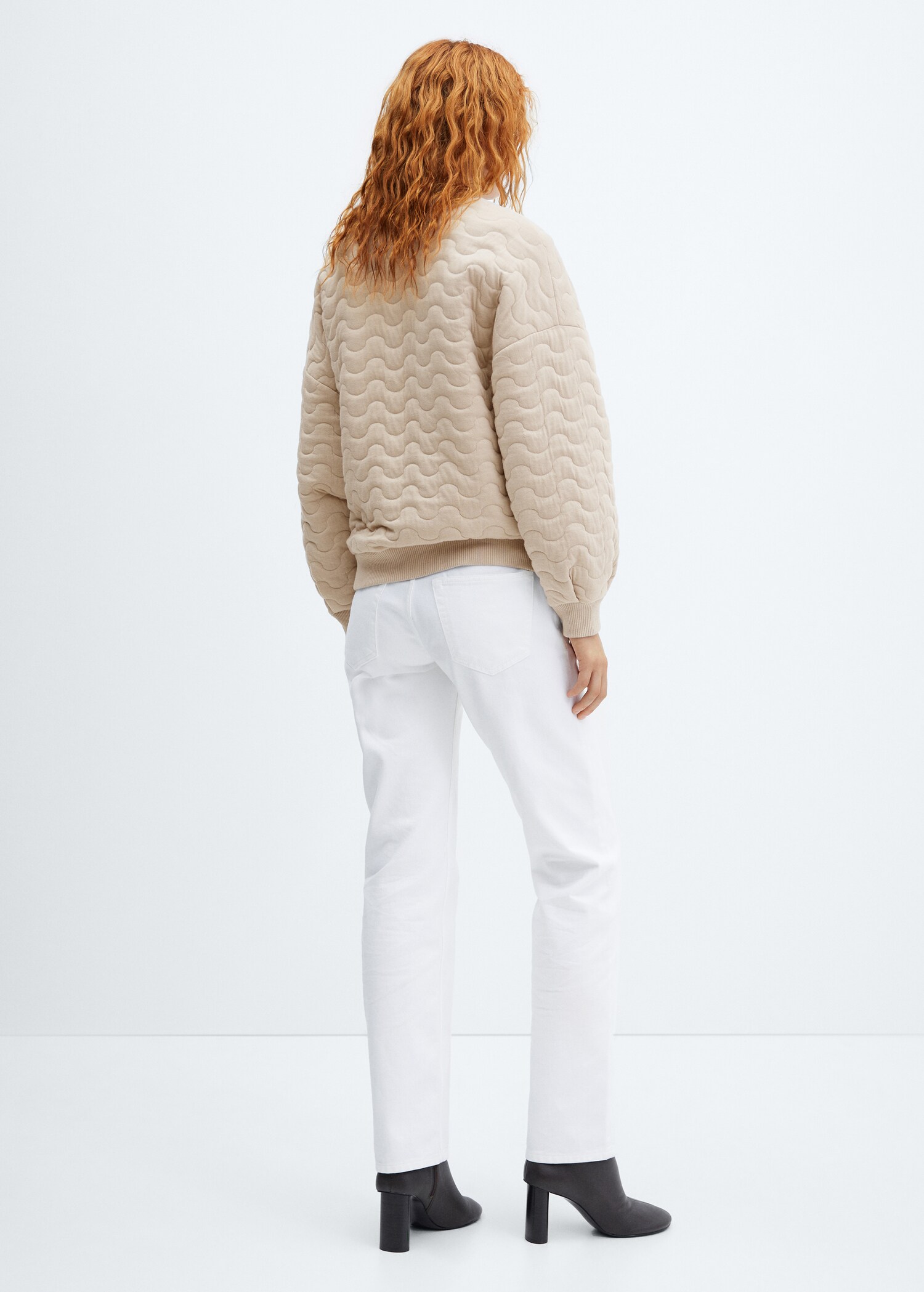 Chaqueta bomber acolchada - Reverso del artículo