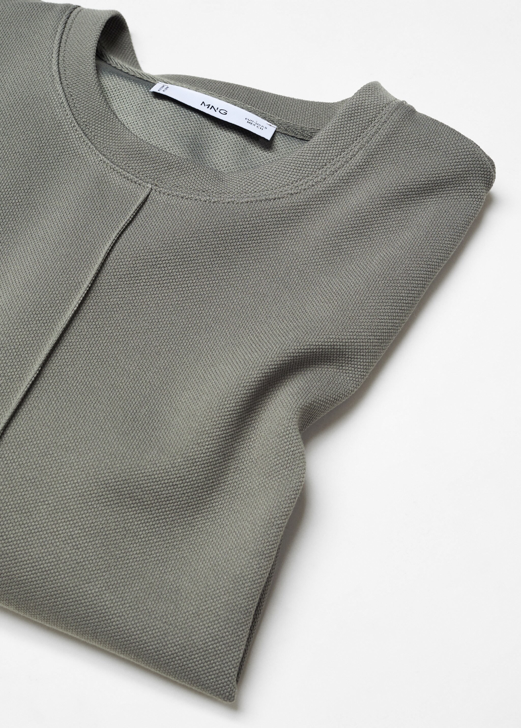 Decorative stitching sweatshirt - Details of the article 8
