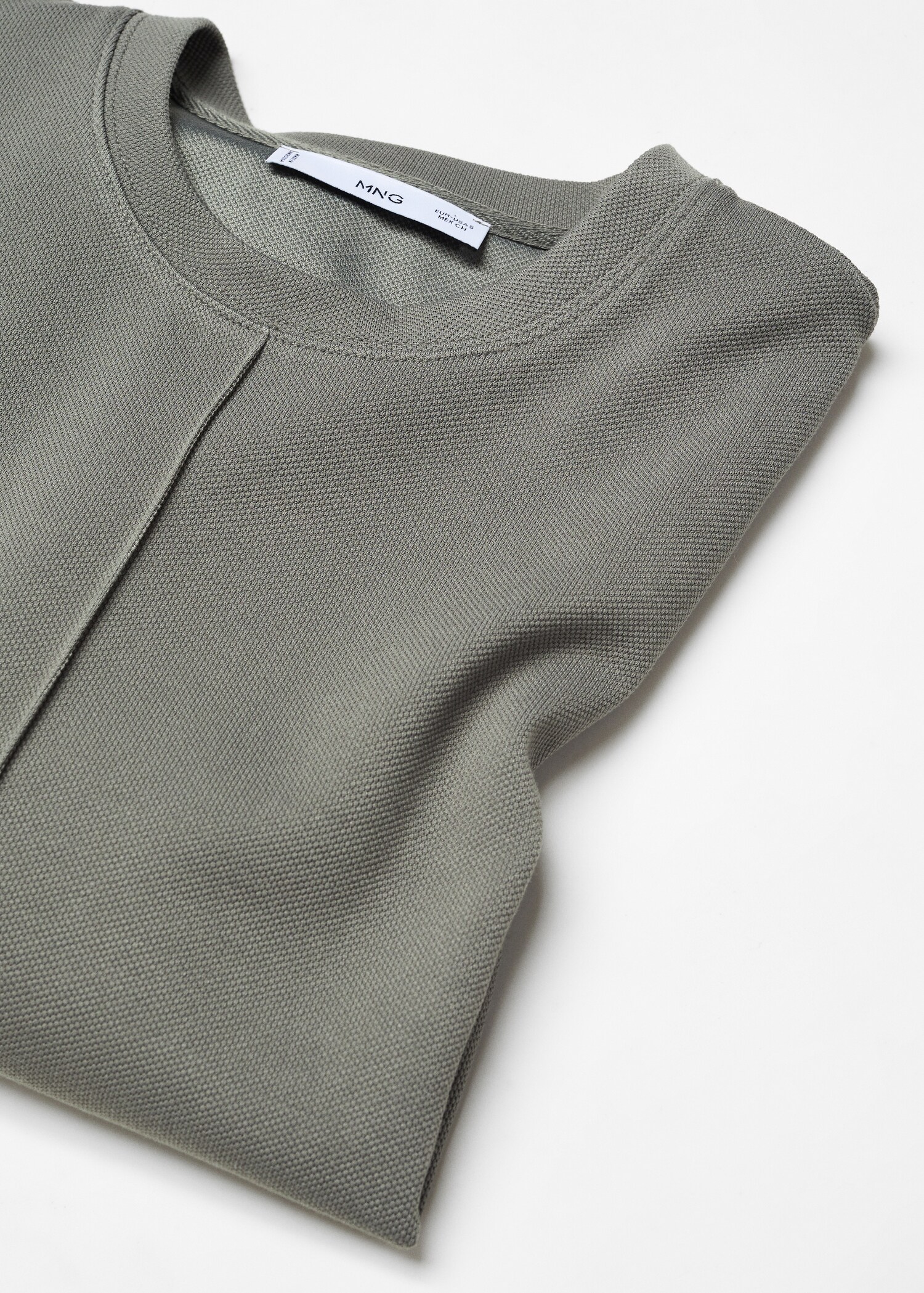 Decorative stitching sweatshirt - Детальніше про товар 8