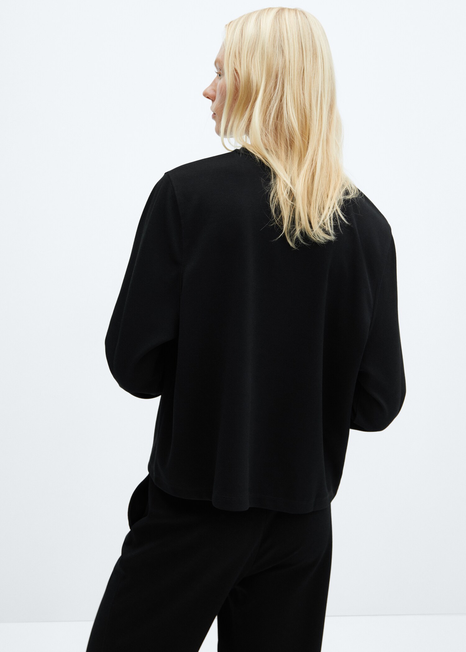 Decorative stitching sweatshirt - Зворотна сторона товару