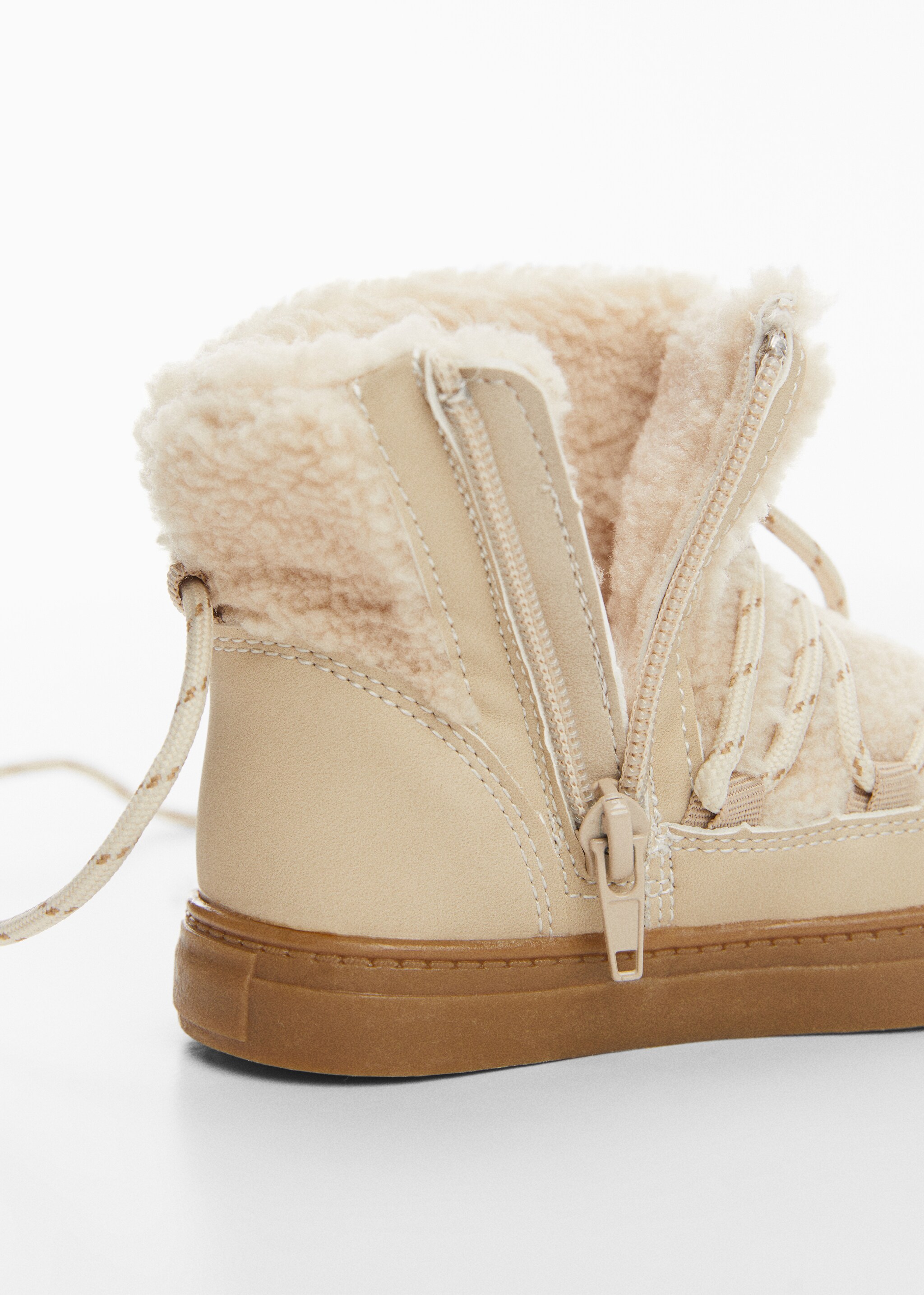 Shearling lace boots - Details of the article 3