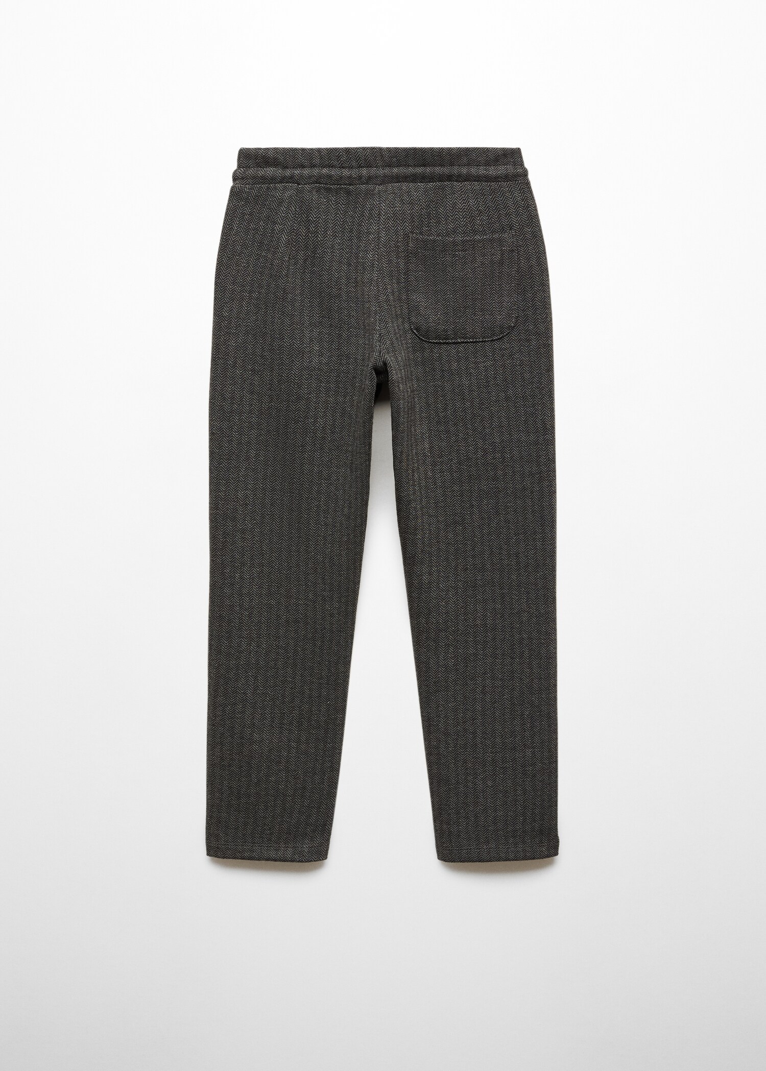 Flecked trousers - Reverse of the article