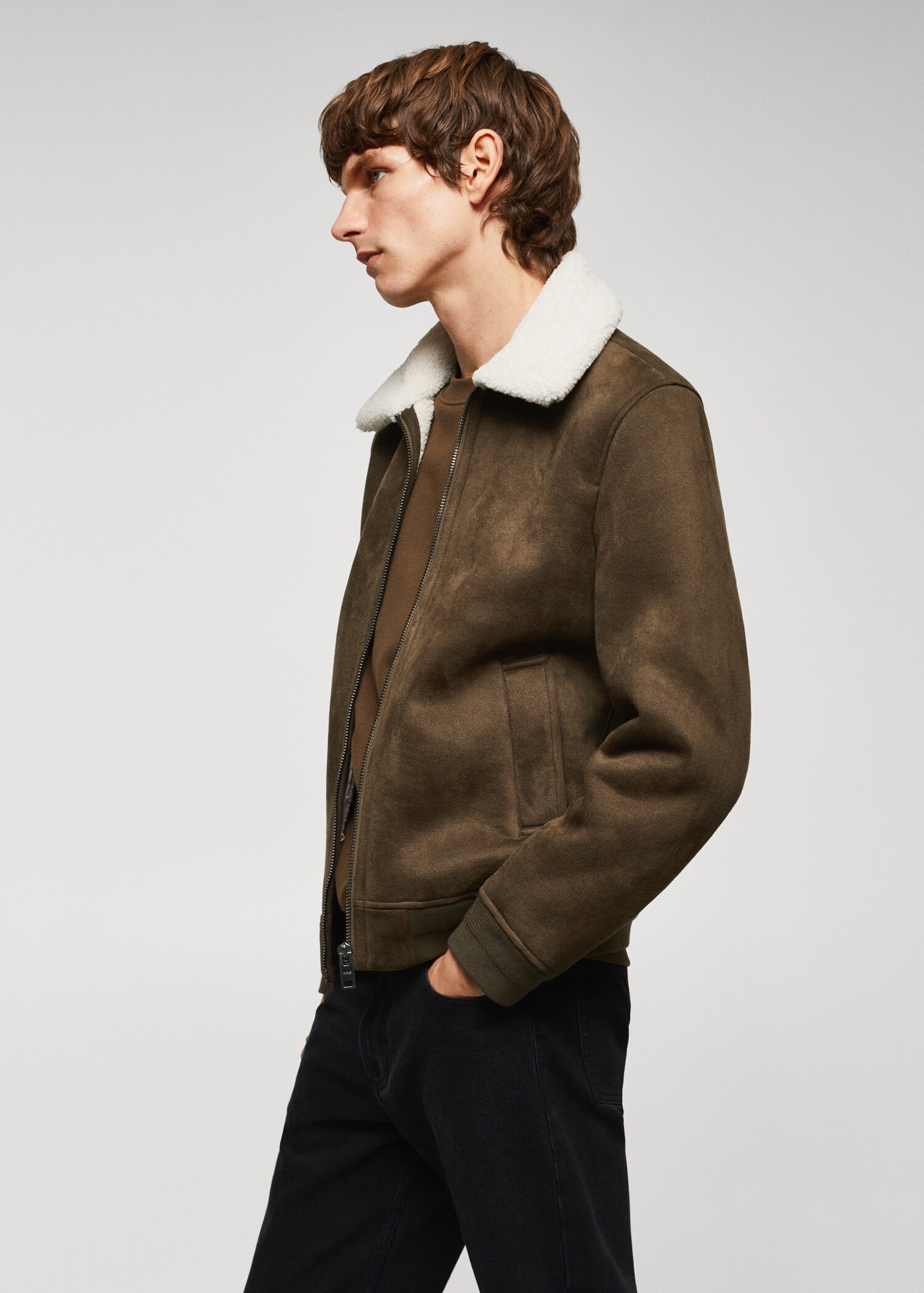 Shearling-lined jacket - Details of the article 2