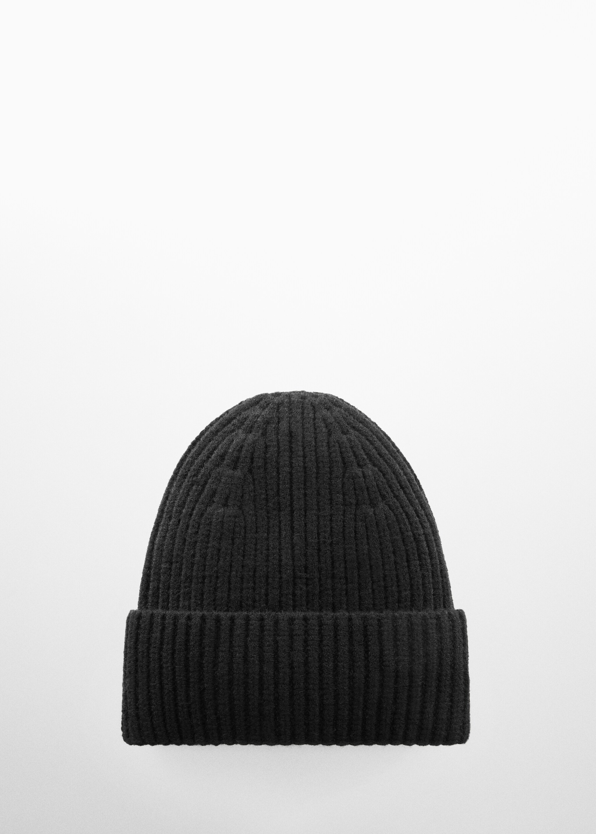 Yün karışımlı triko şapka - Modelsiz ürün