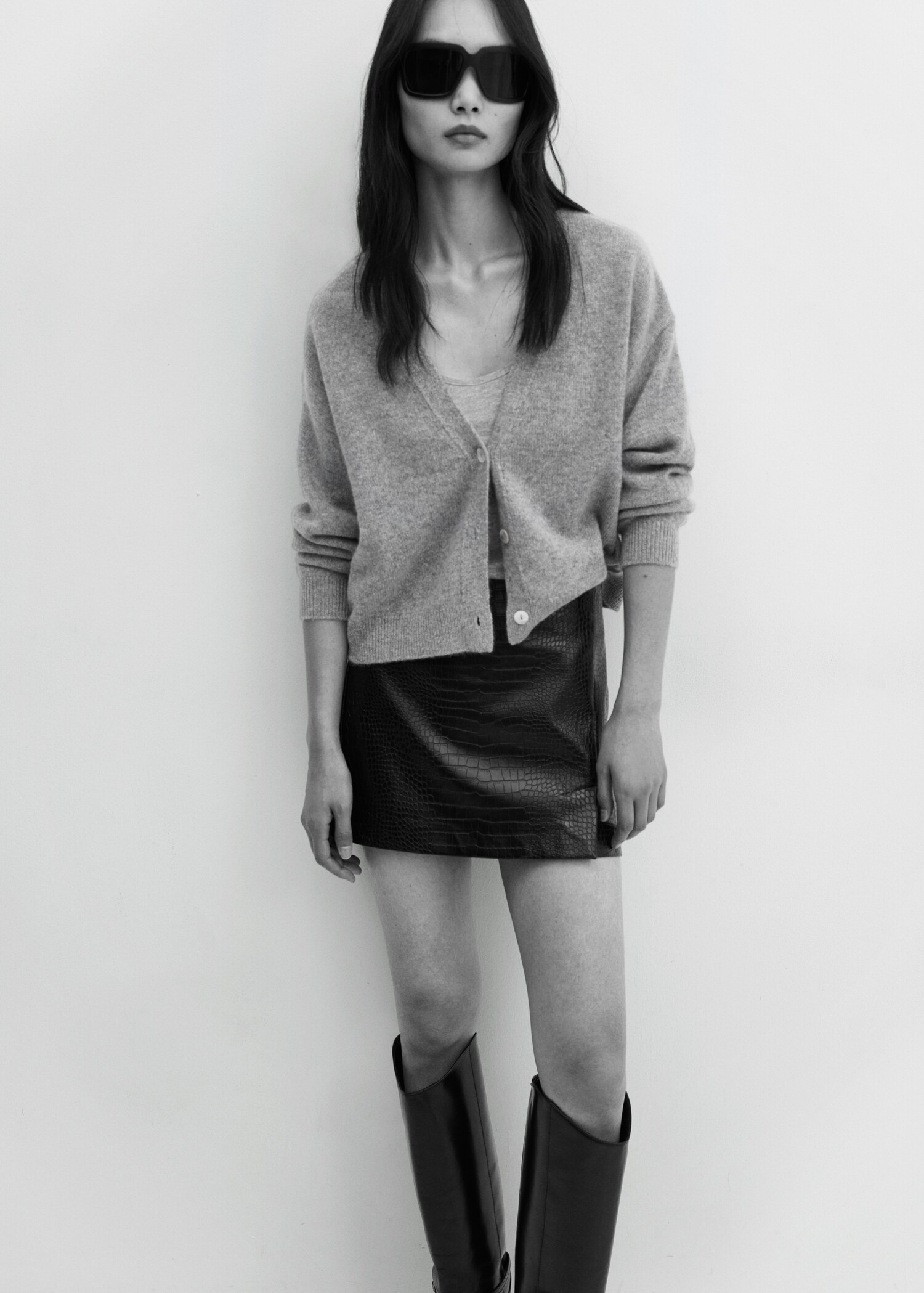 Coco-effect mini-skirt - Details of the article 2