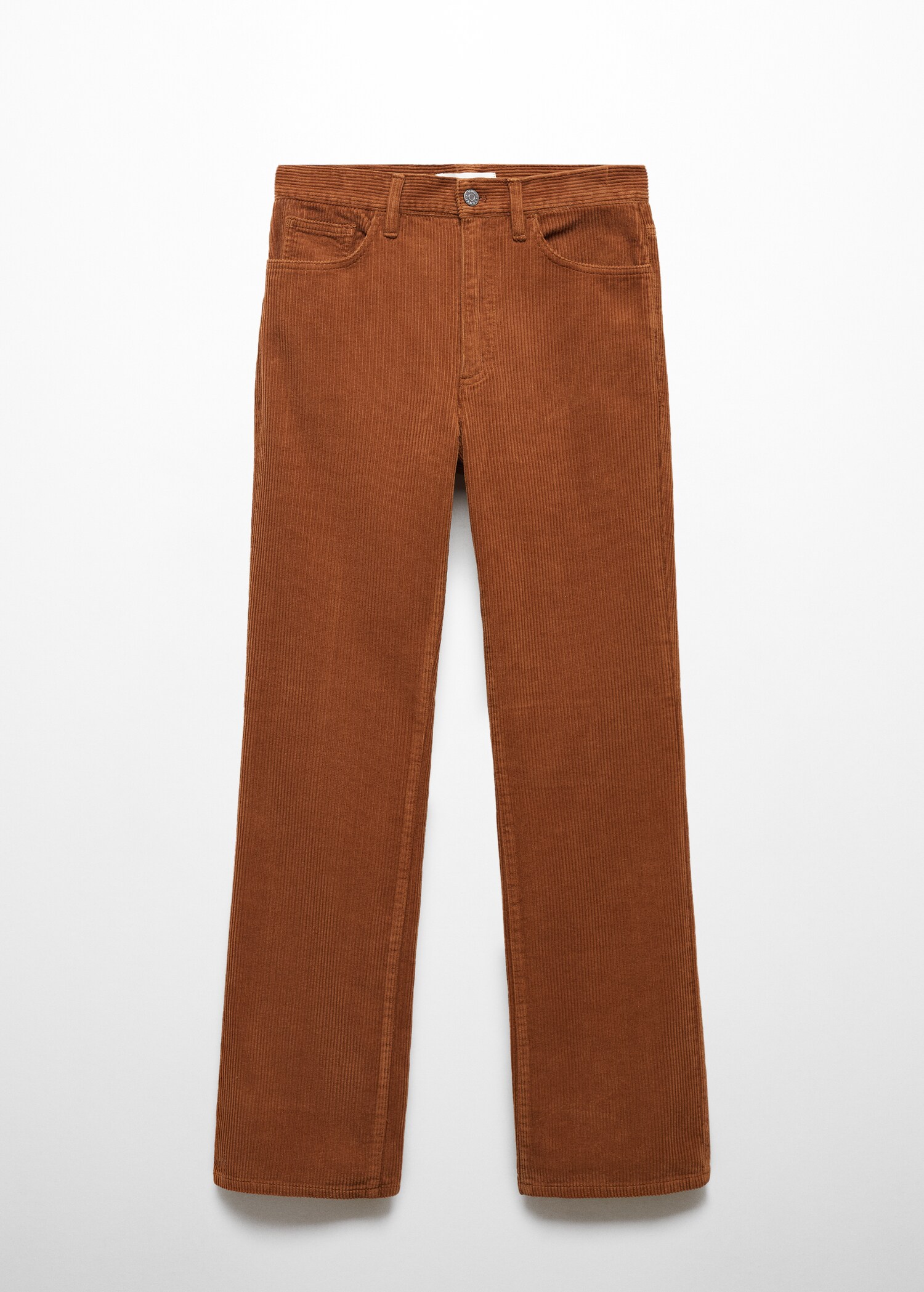 Pantalon droit taille normale velours côtelé - Article sans modèle