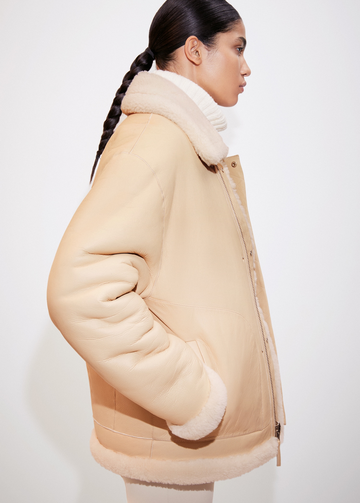 Chaqueta Canguro Cazadoras Mujer Pull And Bear Chamarra Nasa Pull