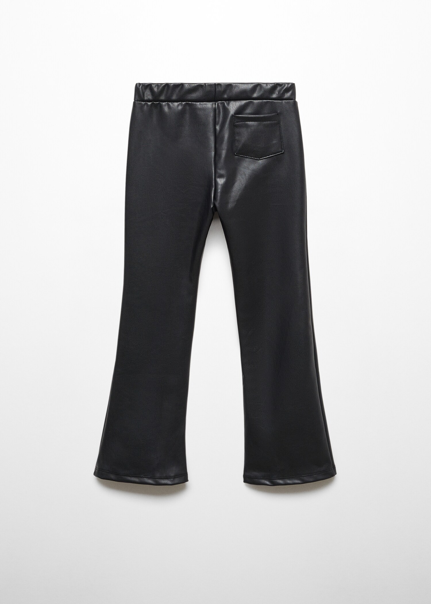 Faux leather leggings - Reverse of the article