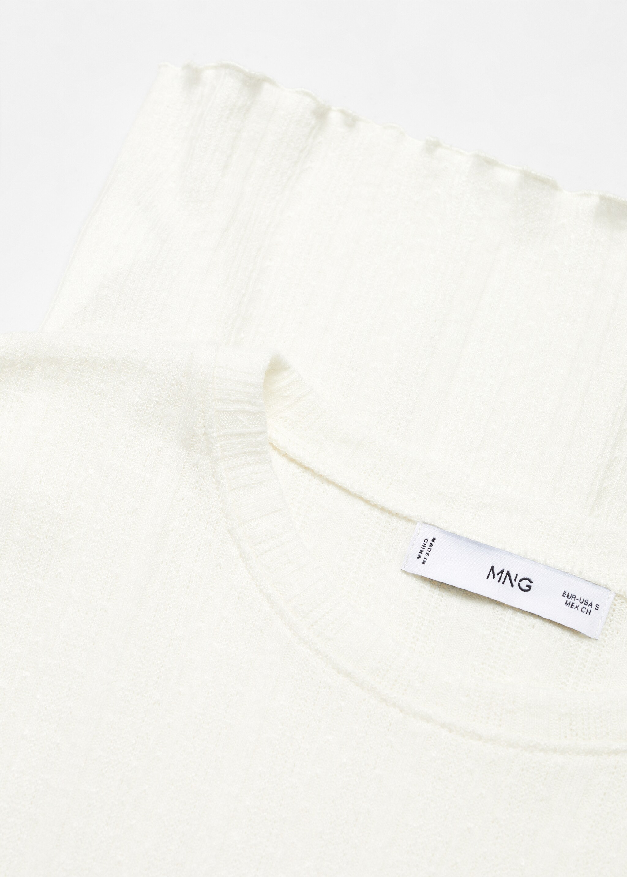 Long-sleeved knitted t-shirt - Details of the article 8