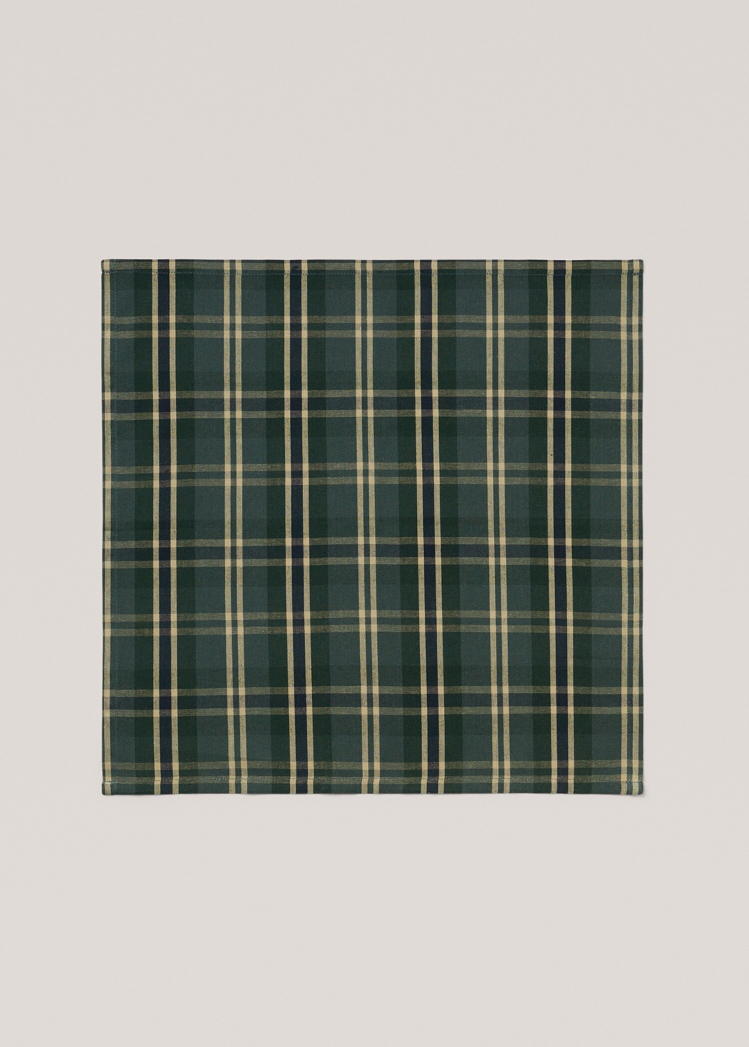Servilleta cuadros 100% algodón 45x45cm - Artículo sin modelo