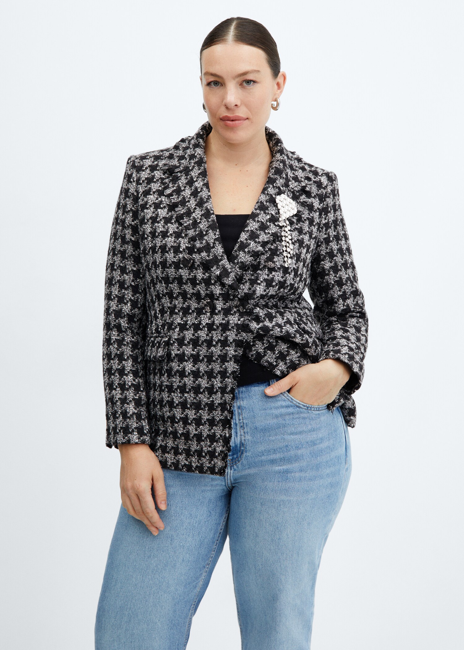 Veste tweed broche - Détail de l'article 5