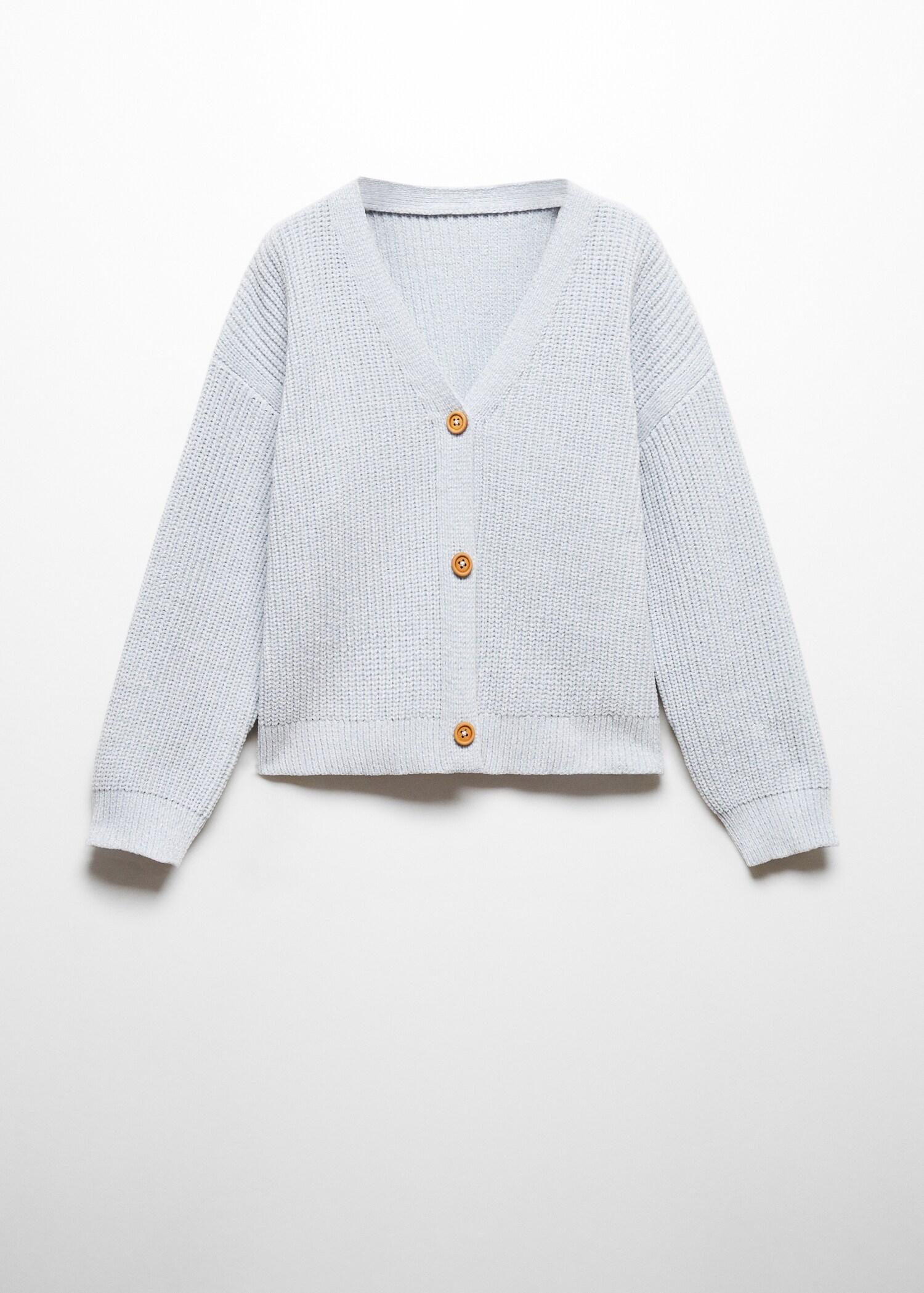 Chenille knitted cardigan - Товар без моделі