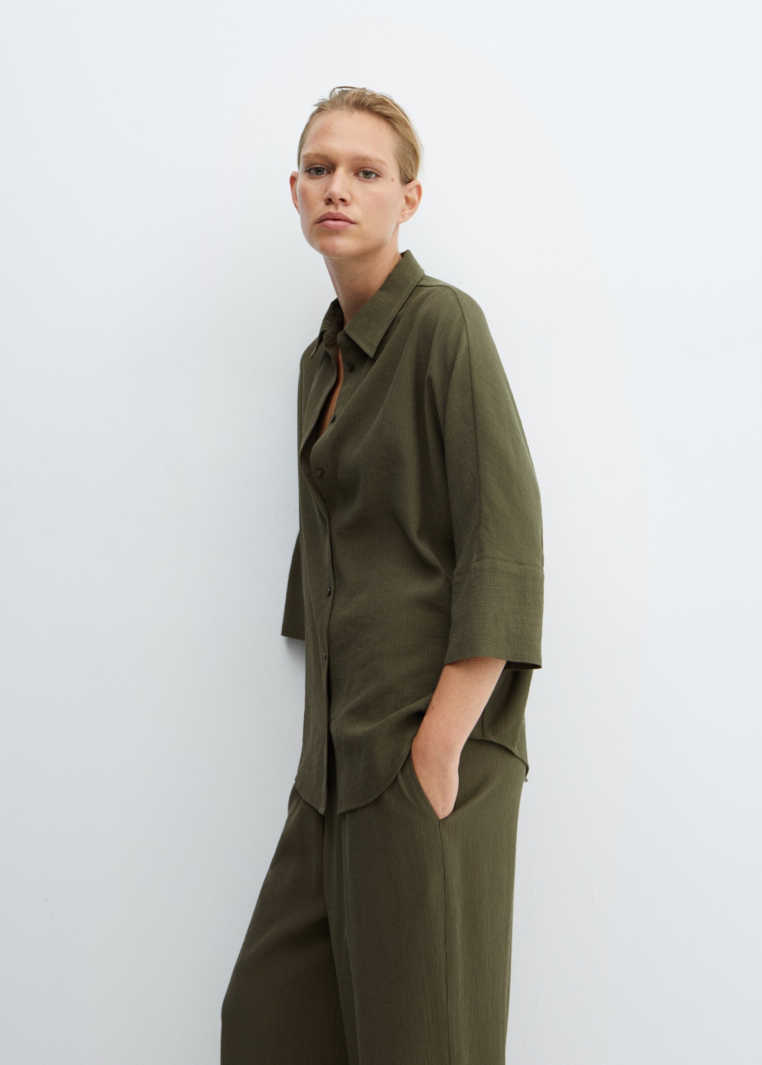 Oversize flowy shirt - Medium plane
