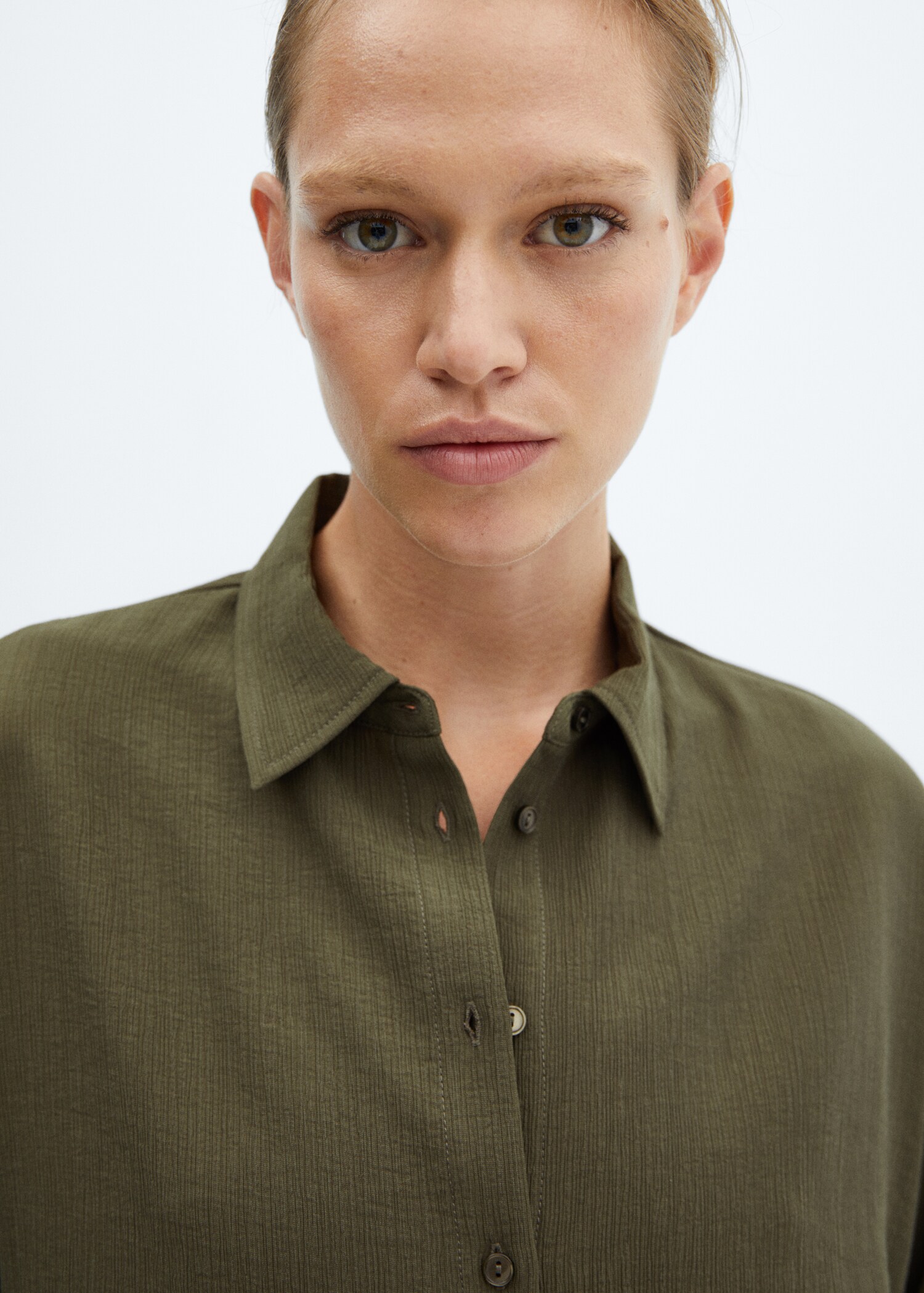Oversize flowy shirt - Details of the article 1
