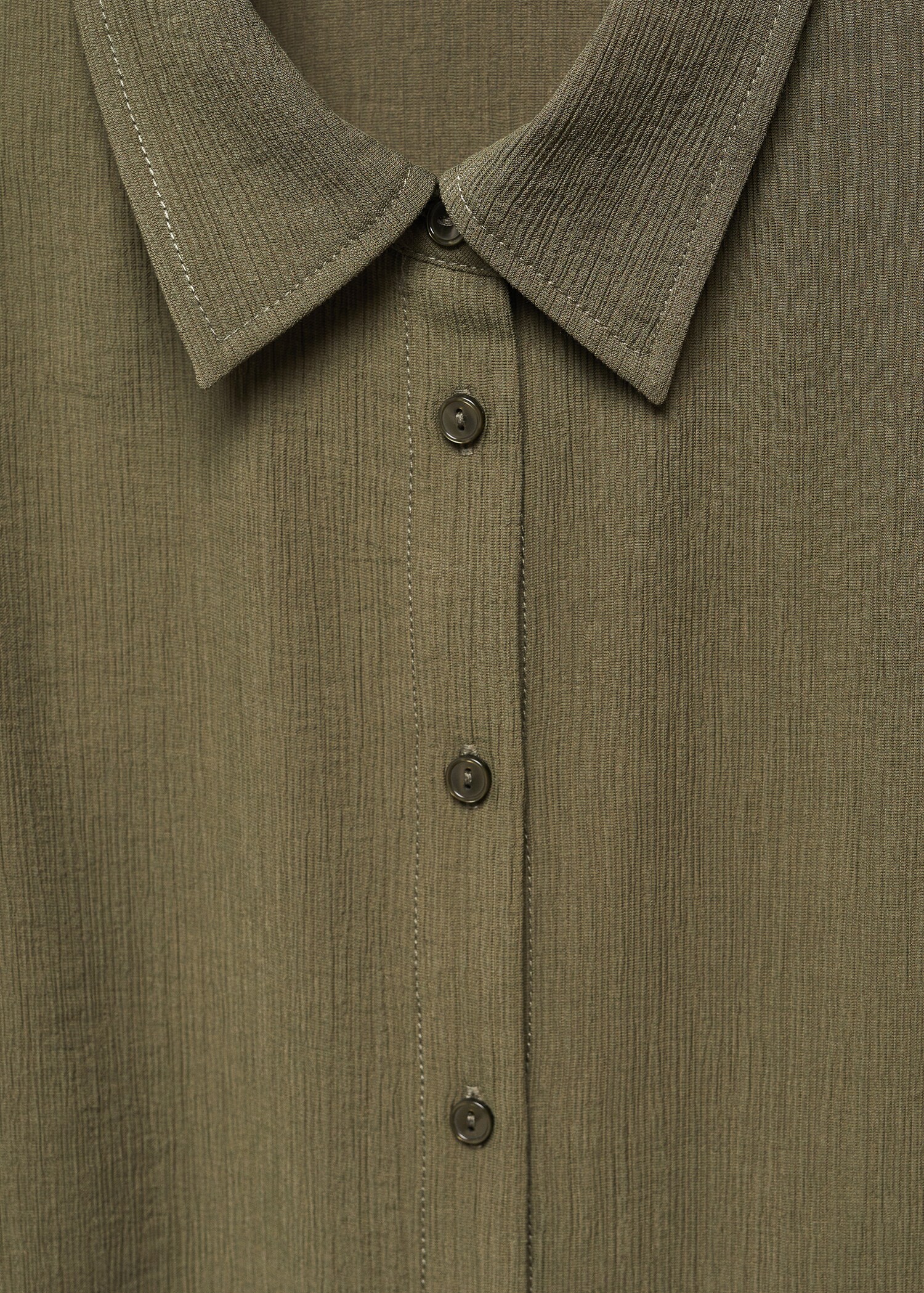 Camisa fluida oversize - Details of the article 8