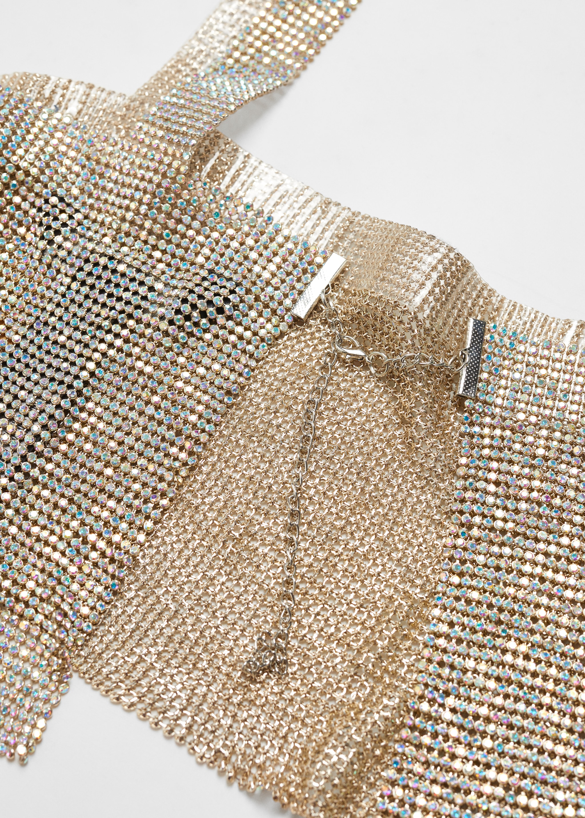 Crystal mesh top - Details of the article 8