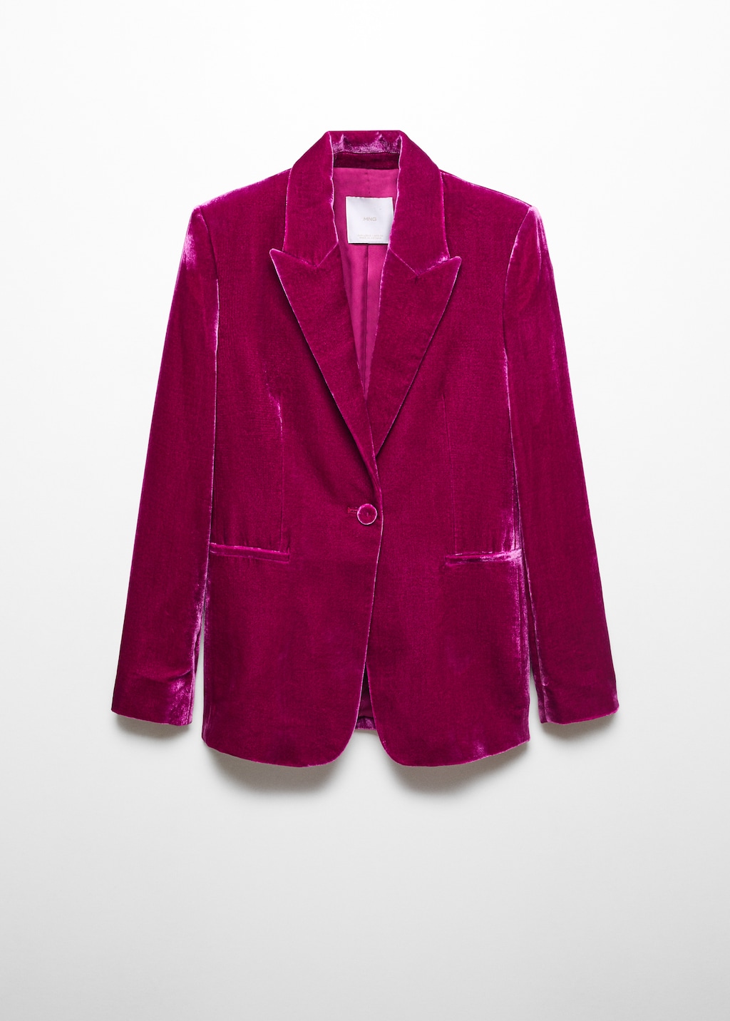 Mango velvet blazer outlet