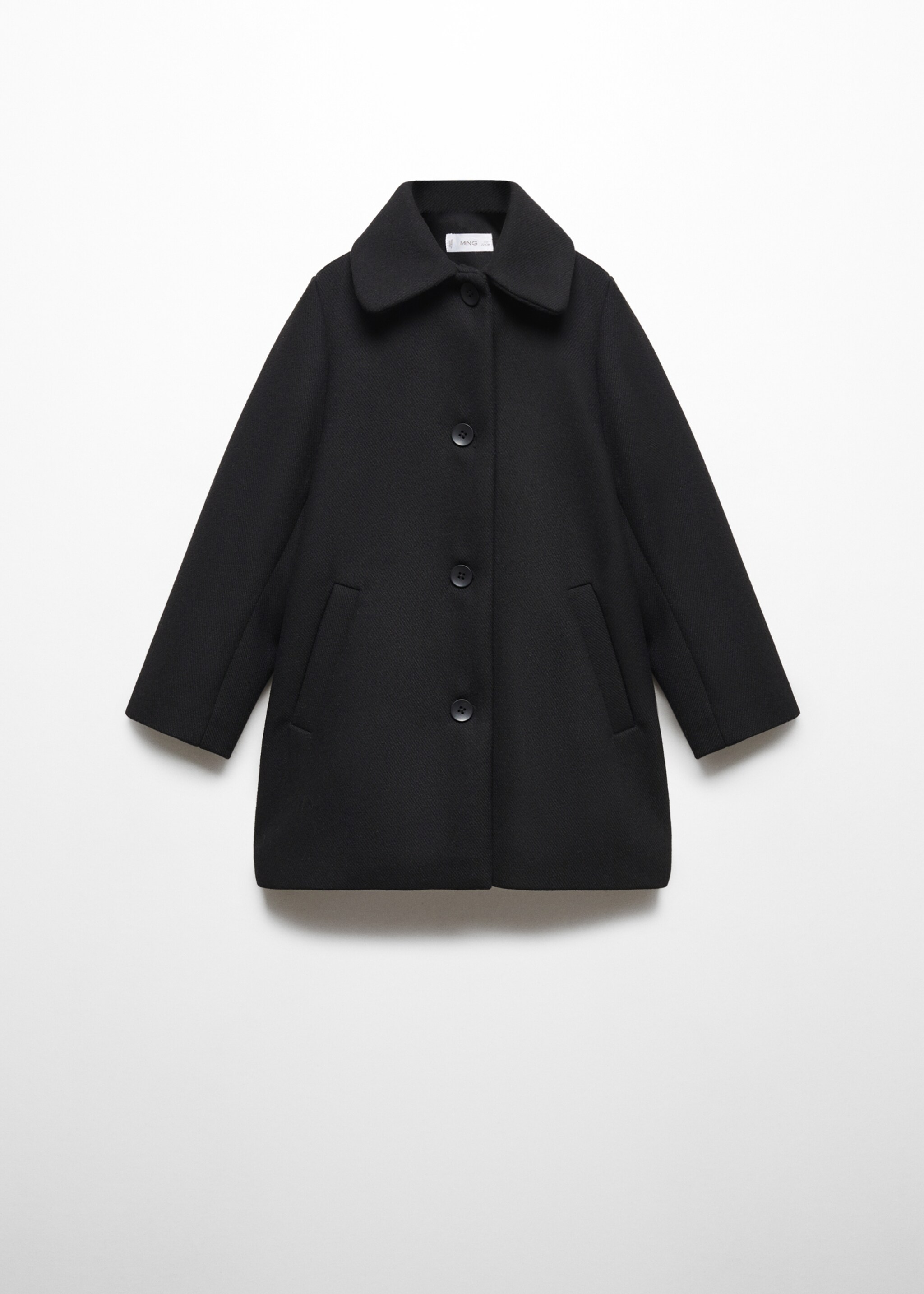 Buttoned wool coat - Article without model