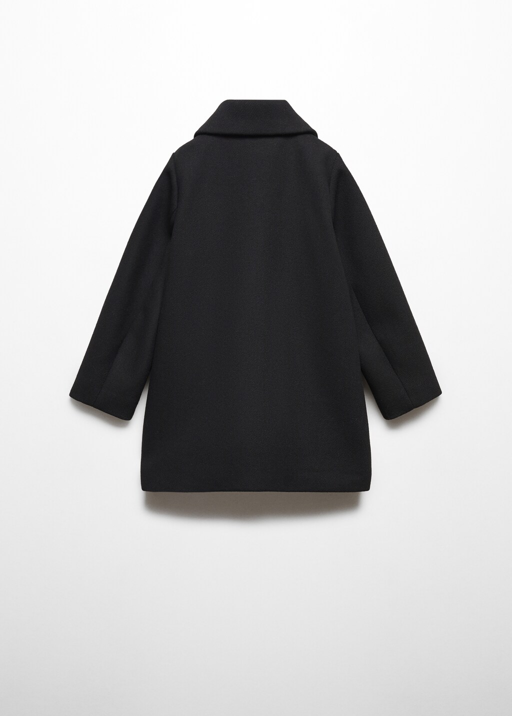 Mango buttoned wool coat sale