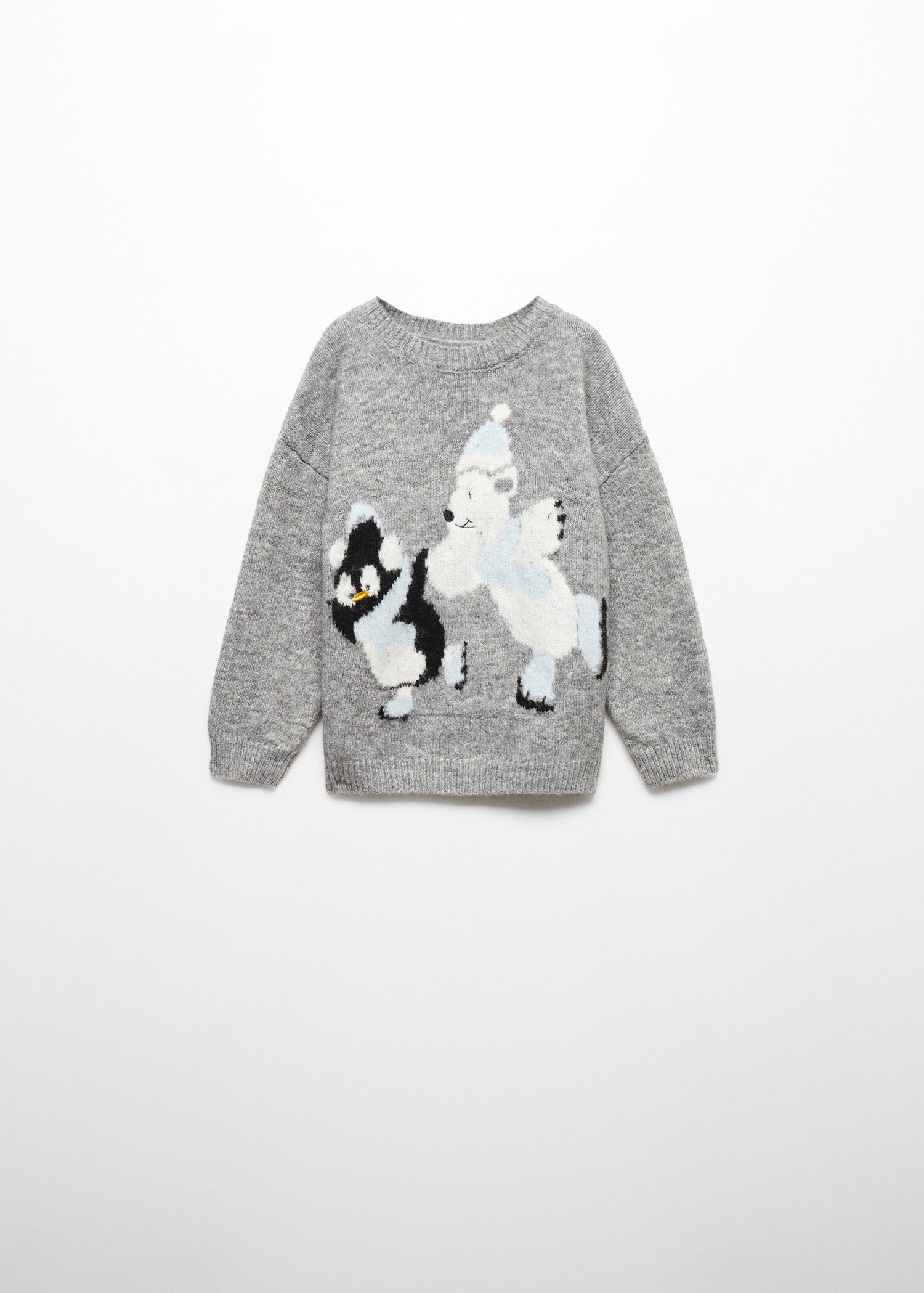 Pullover con disegno a maglia - Articolo senza modello