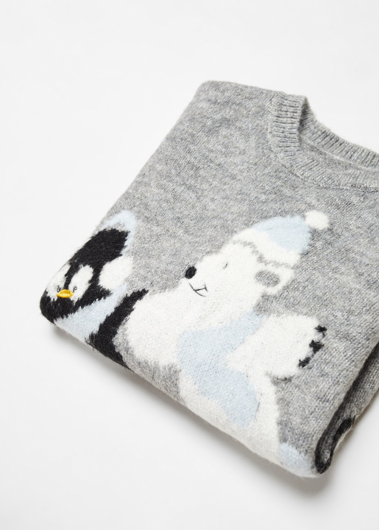 Pullover con disegno a maglia - Dettaglio dell'articolo 0