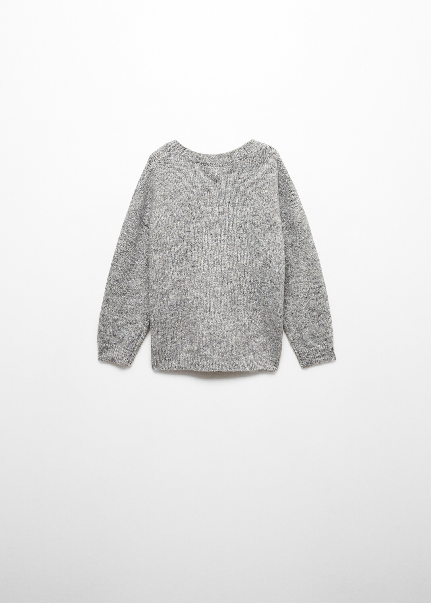Pullover con disegno a maglia - Retro dell'articolo