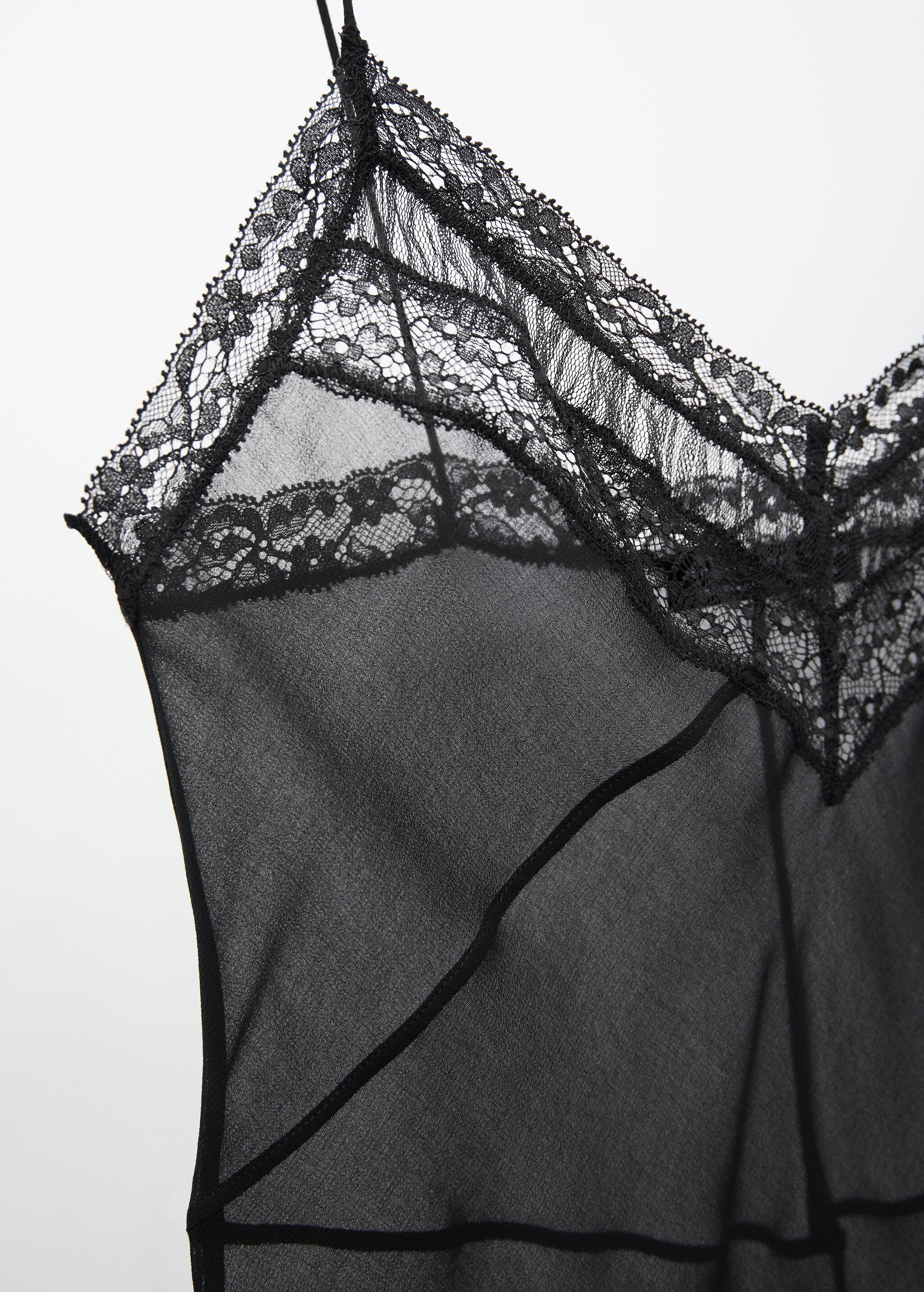 Robe style lingerie semi-transparente - Details of the article 8