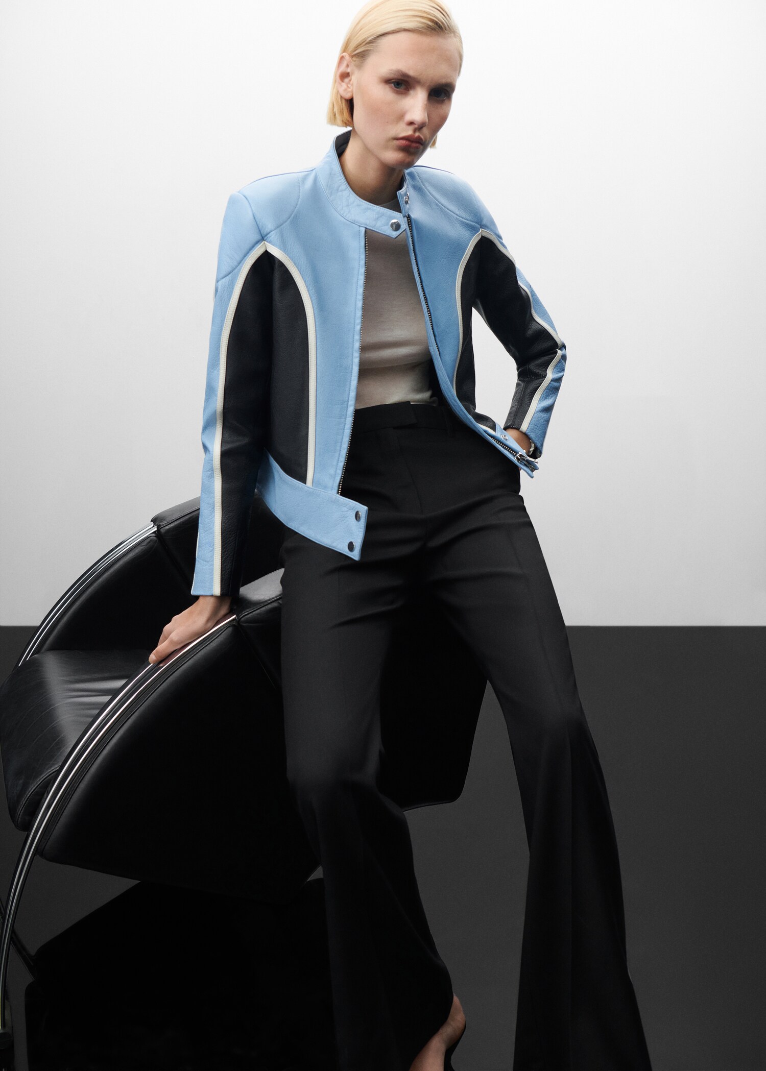100% virgin wool suit pants - Details of the article 2