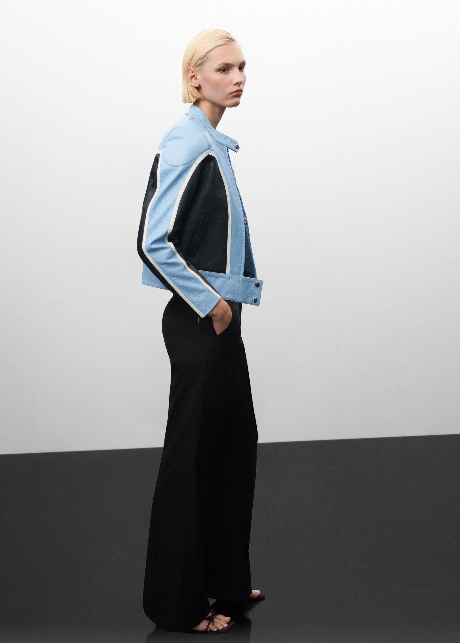 100% virgin wool suit pants - Details of the article 4