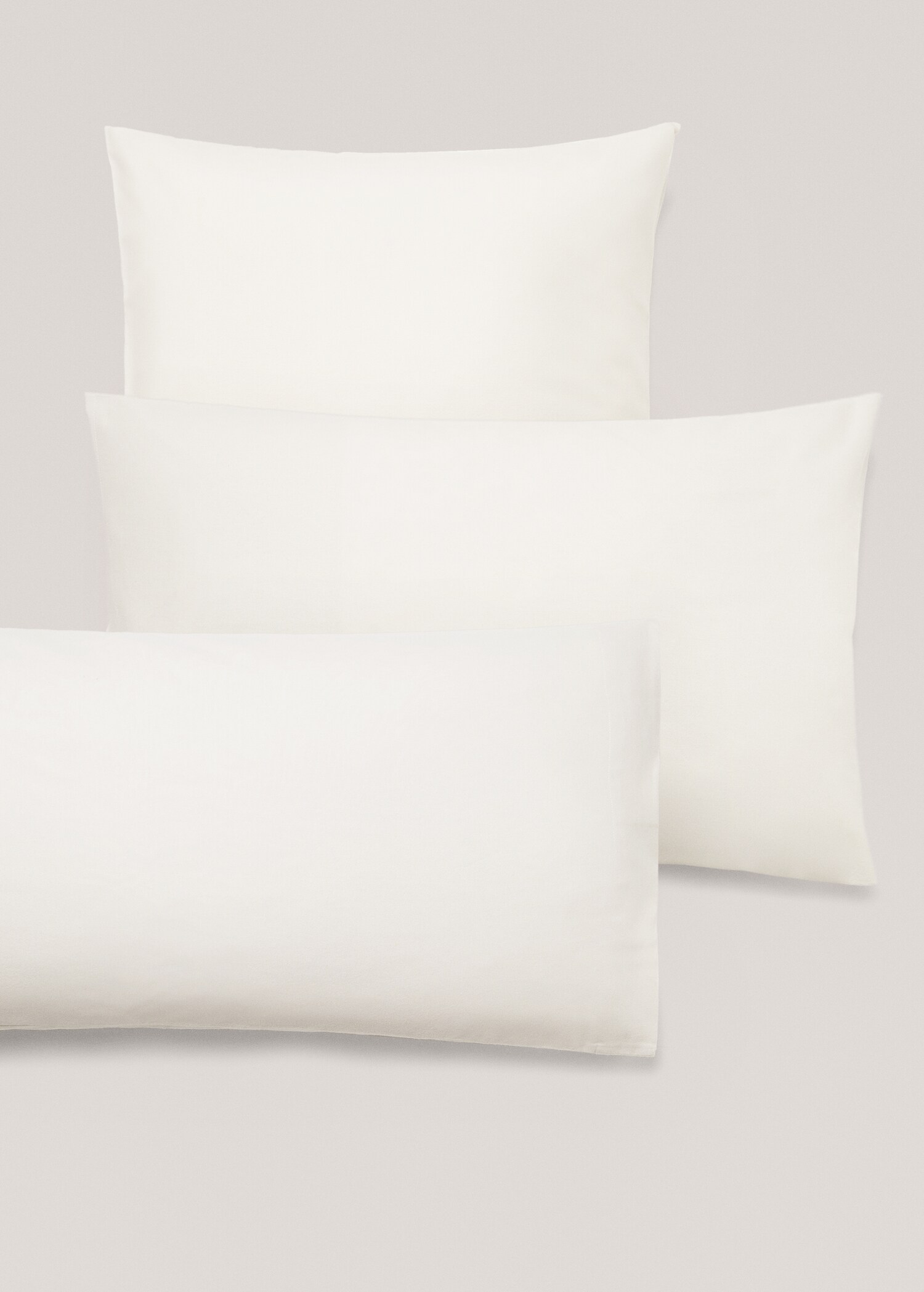 Plain flannel pillowcase 50x75cm - Details of the article 4