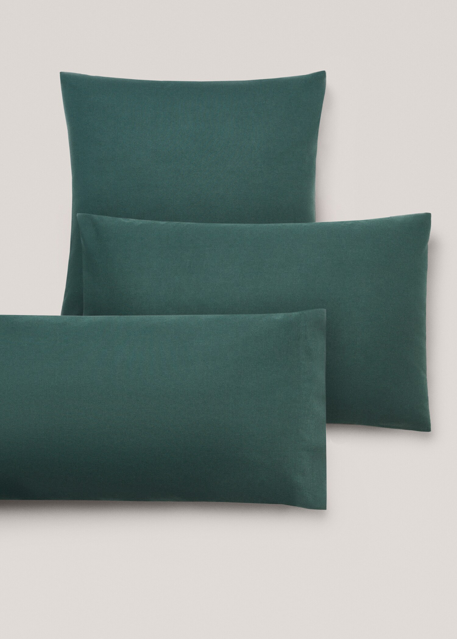 Plain flannel pillowcase 50x75cm - Details of the article 4