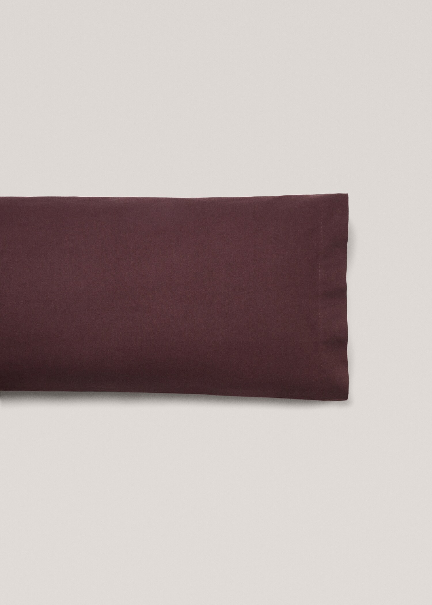 Plain flannel pillowcase 50x75cm - Article without model