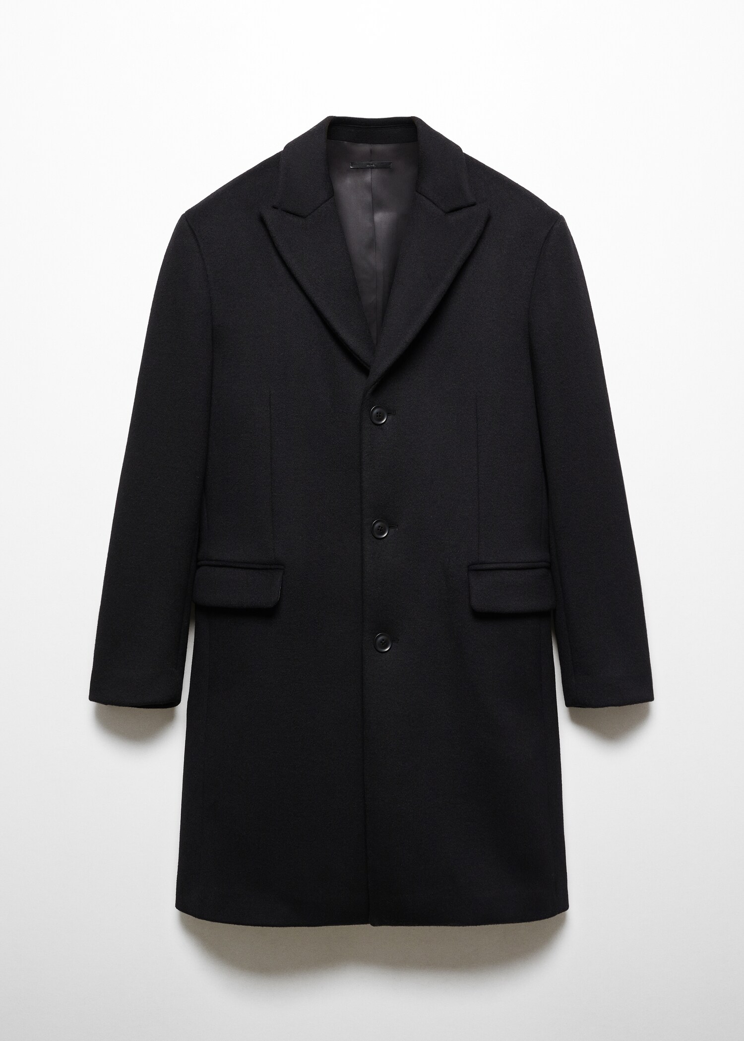  Regular fit wool coat - Article without model