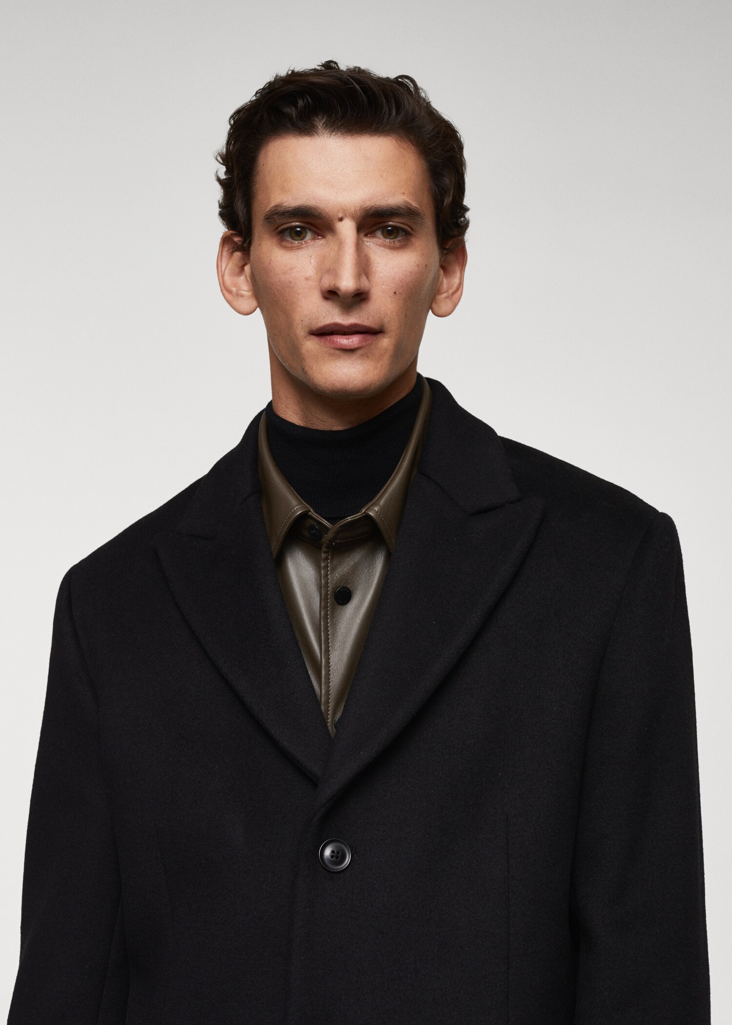  Regular fit wool coat - Details of the article 1