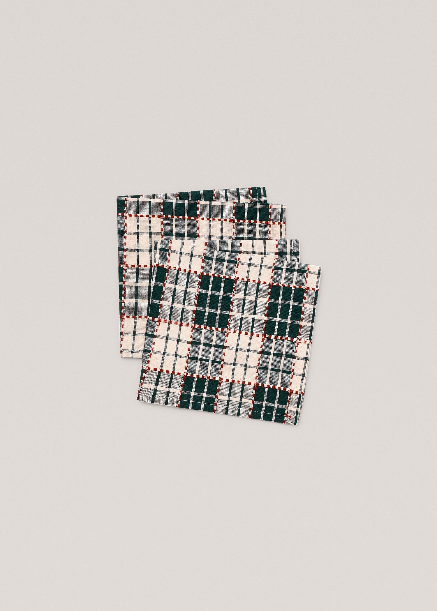 Check cotton napkin - Details of the article 2