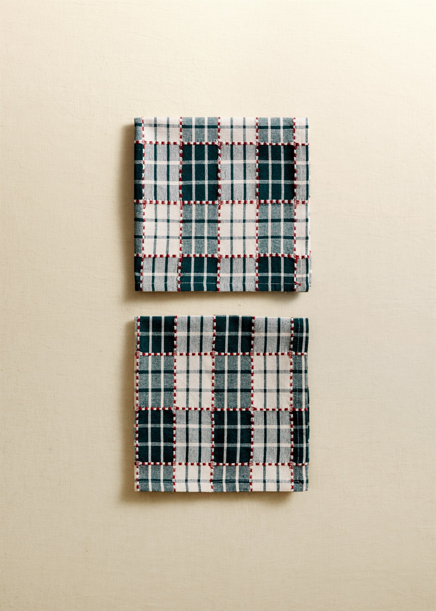 Check cotton napkin - Details of the article 7