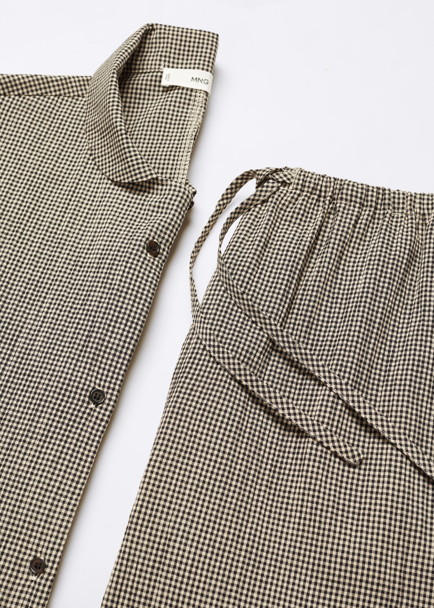 Pyjama coton vichy - Détail de l'article 8