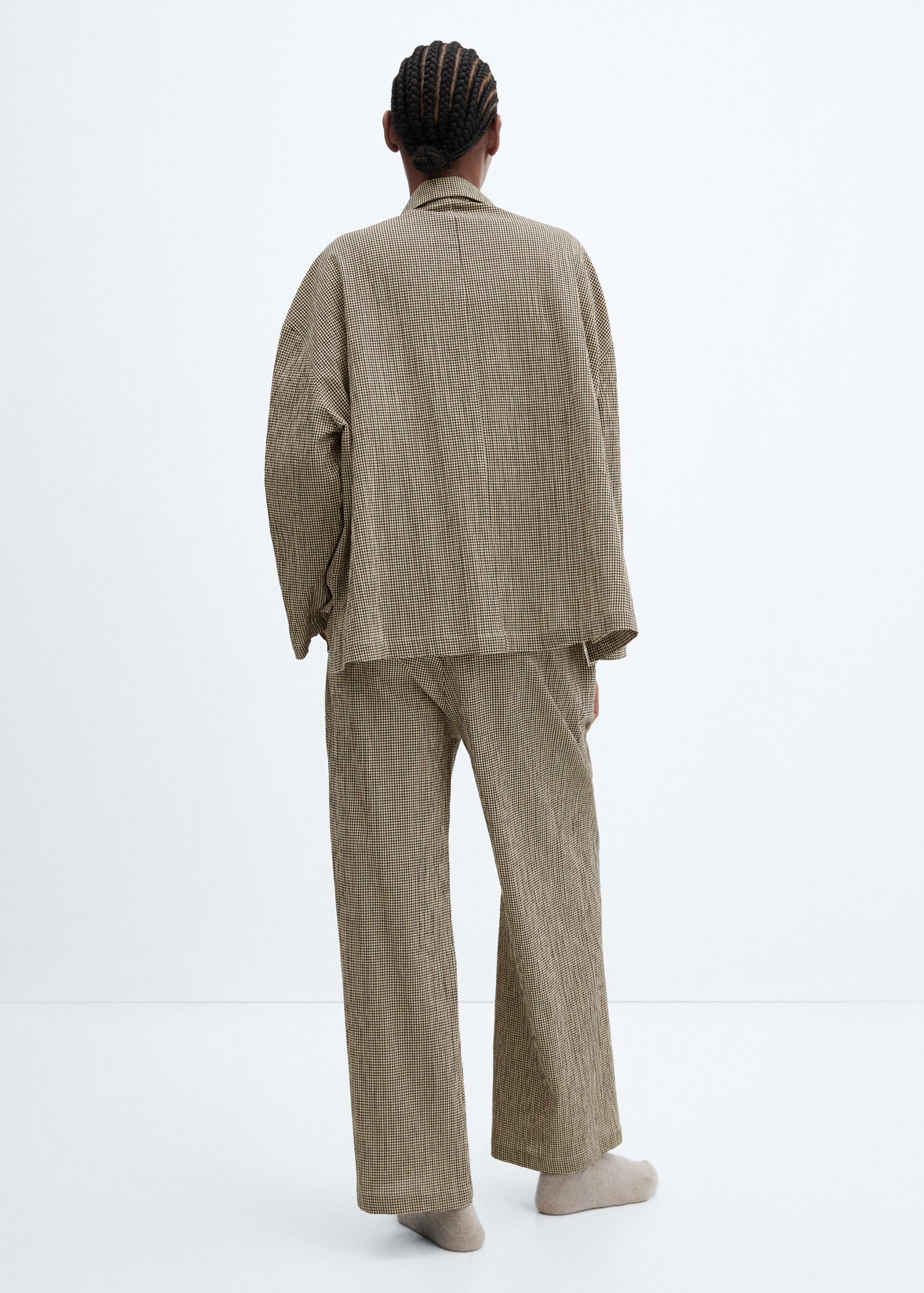 Pyjama coton vichy - Verso de l’article