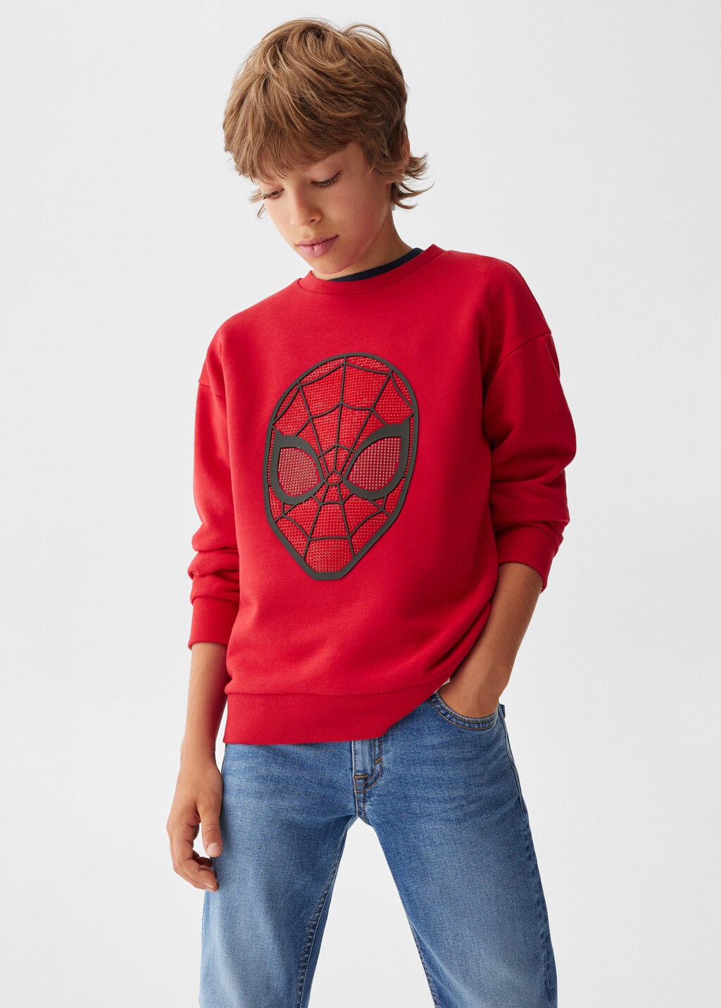 Spiderman on sale sweatshirt kids